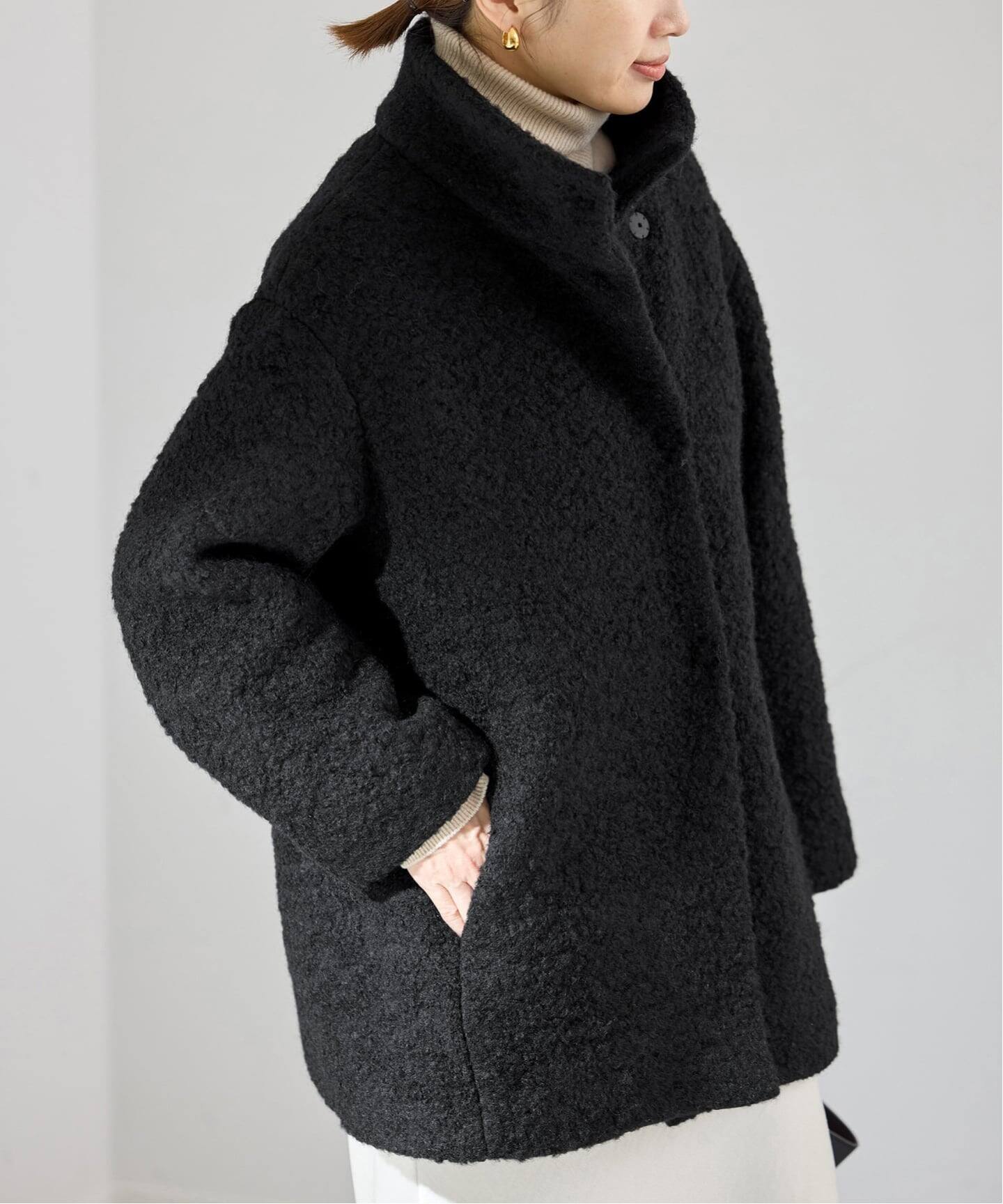 ループインレイハーフコート（その他ブルゾン／アウター）｜IENA