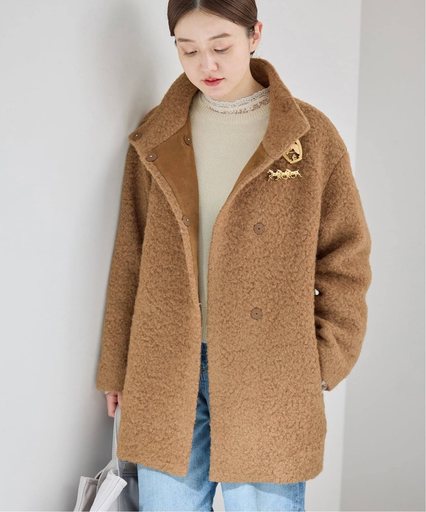 ループインレイハーフコート（その他ブルゾン／アウター）｜IENA