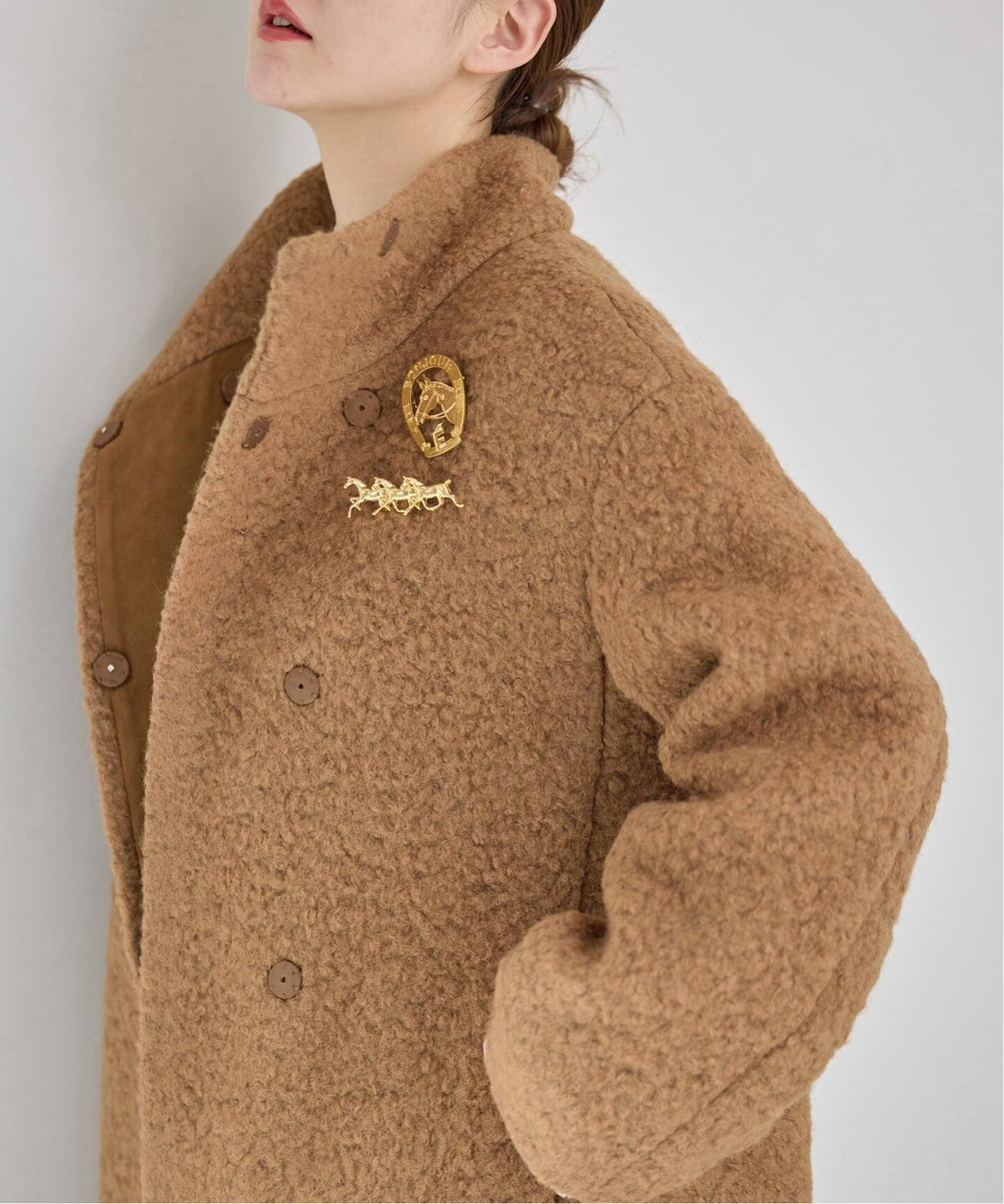 ループインレイハーフコート（その他ブルゾン／アウター）｜IENA