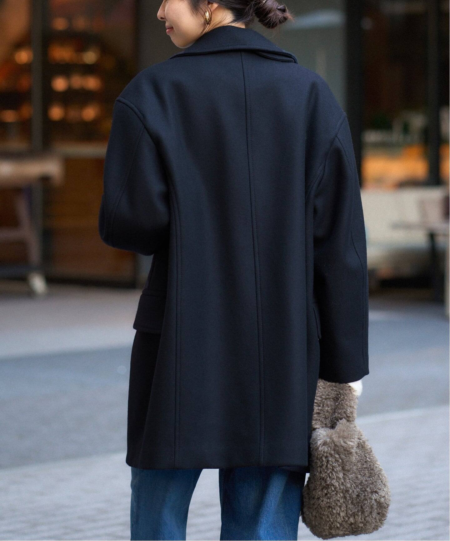 メルトンウール ピーコート（ピーコート）｜IENA（イエナ）の通販