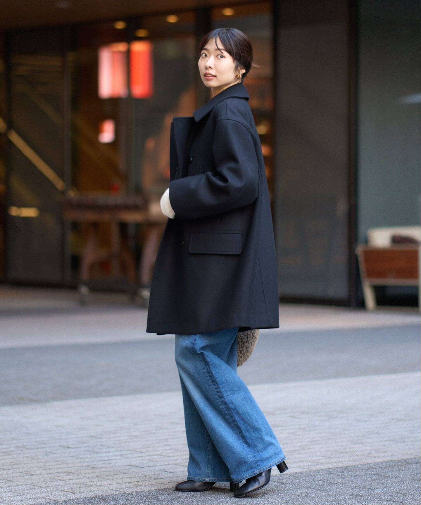 メルトンウール ピーコート（ピーコート）｜IENA（イエナ）の通販