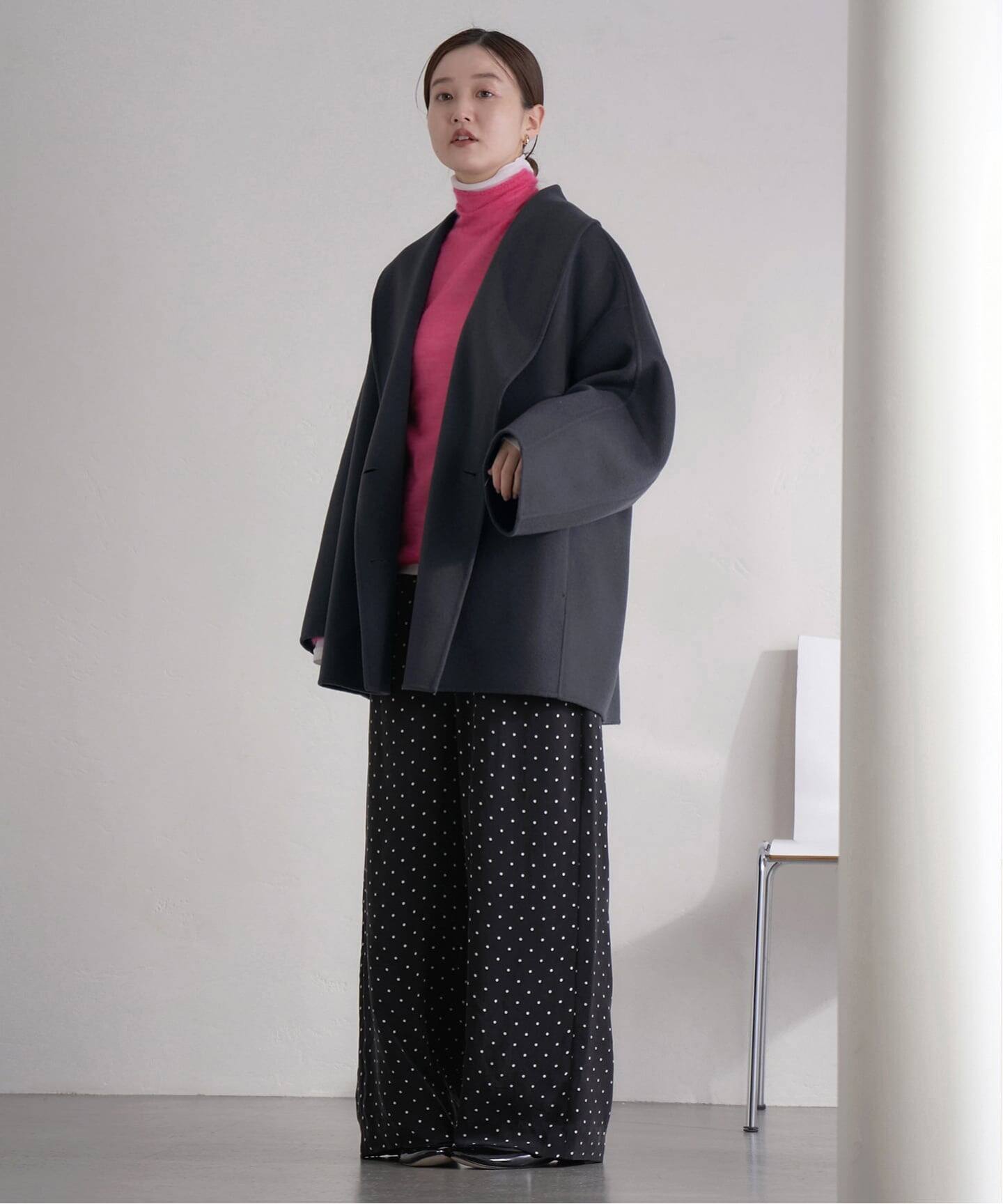 タグ付　IENA　Super160 ショールカラーハーフコート38 IENA｜《追加2》Super160 ショールカラーハーフコート | Rakuten