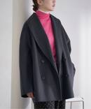 《追加2》Super160 ショールカラーハーフコート