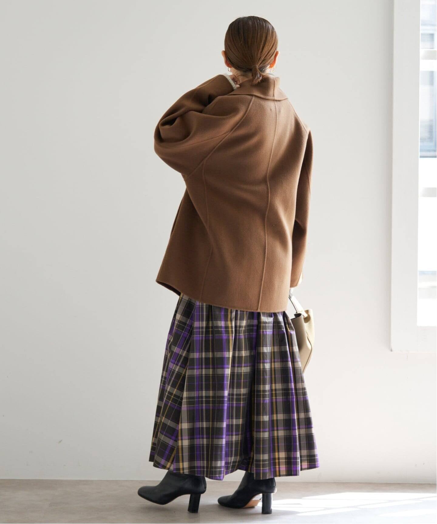 追加3》Super160 ショールカラーハーフコート（その他ブルゾン