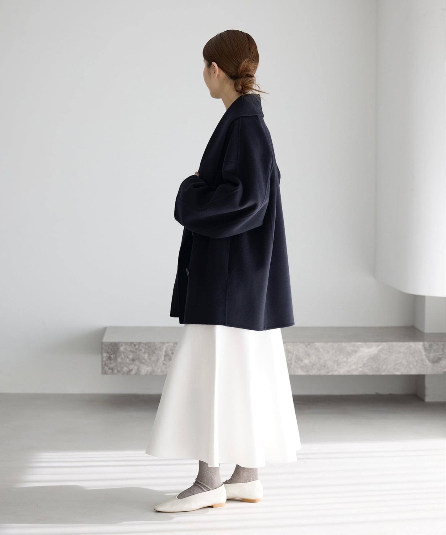 追加3》Super160 ショールカラーハーフコート（その他ブルゾン