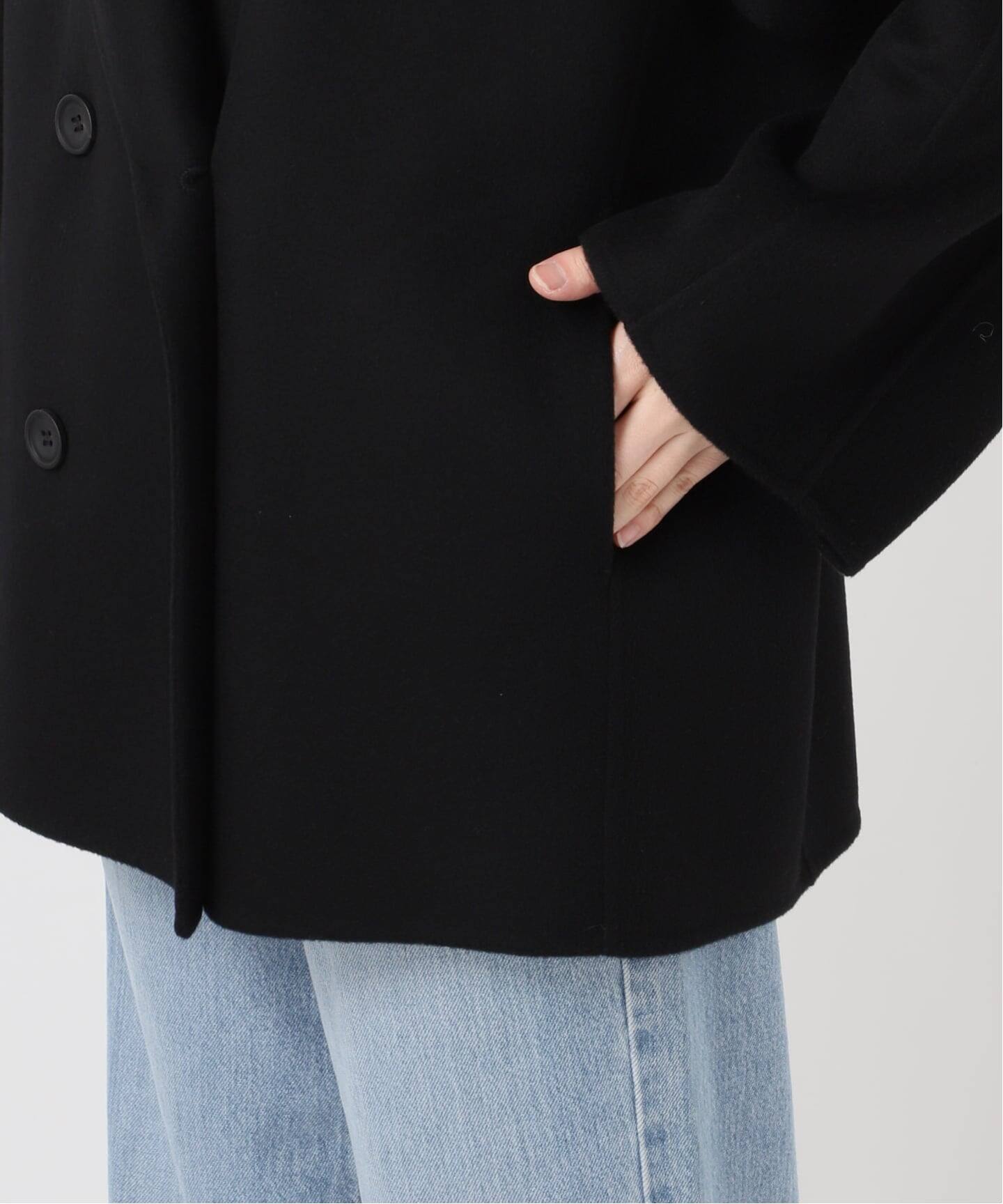 追加3》Super160 ショールカラーハーフコート（その他ブルゾン