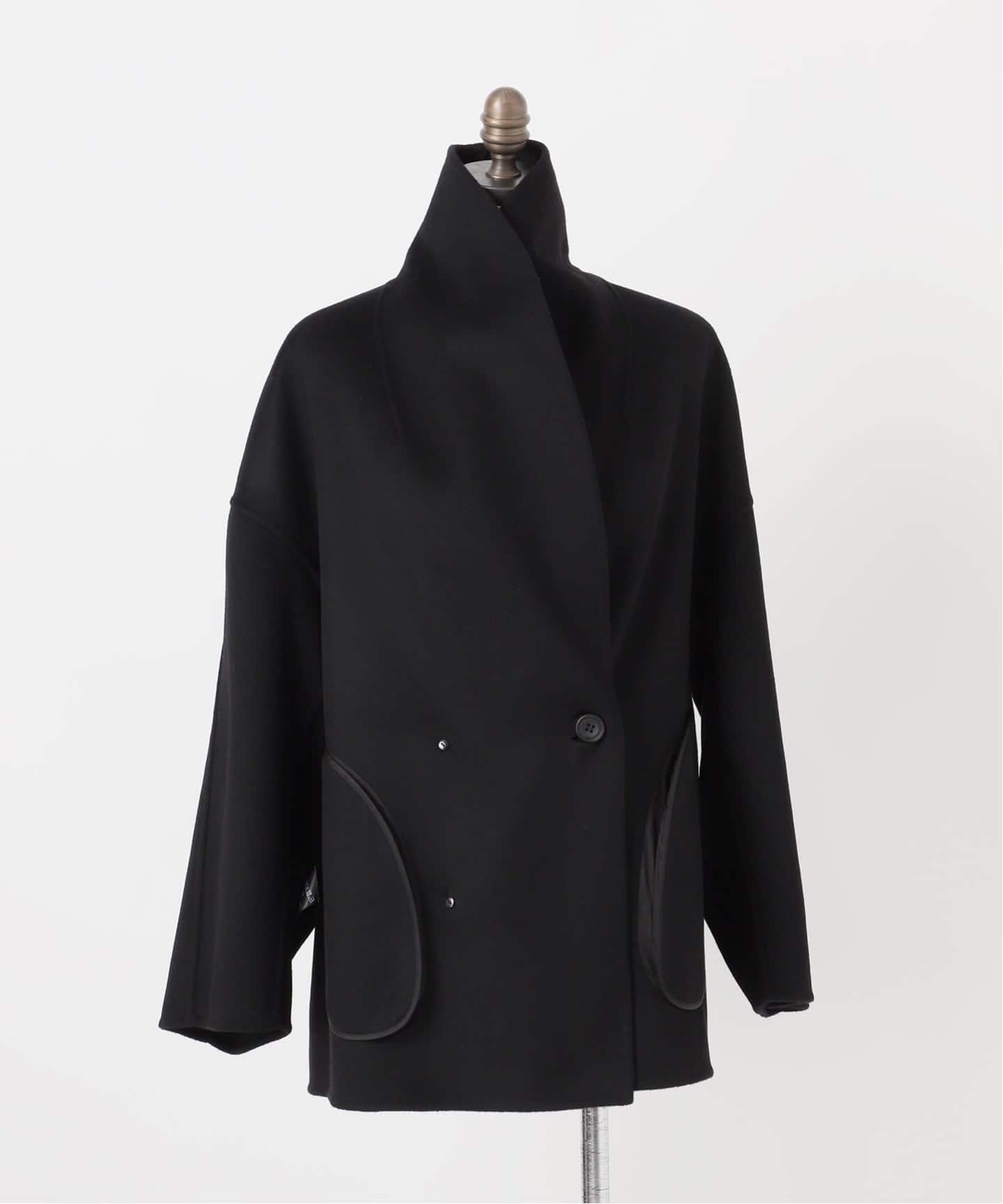 追加3》Super160 ショールカラーハーフコート（その他ブルゾン