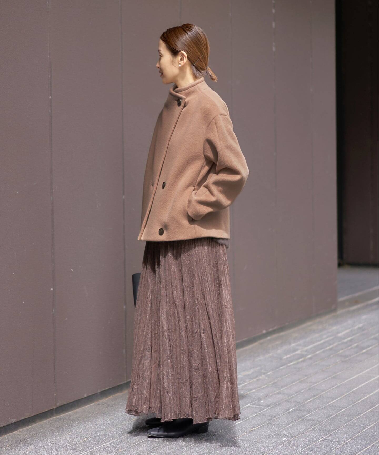 完全受注生産】《追加》SO スタンドカラーショートコート