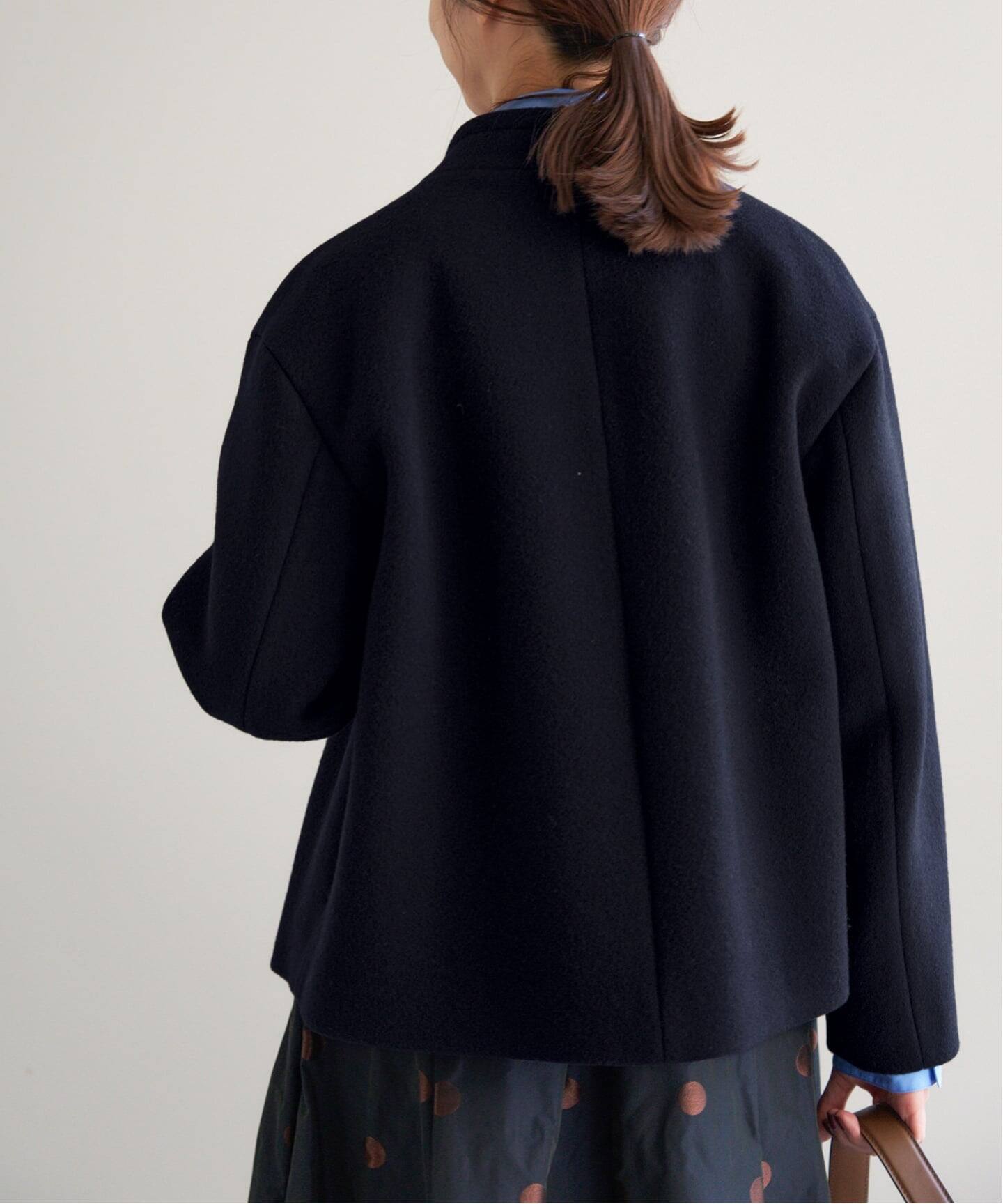 完全受注生産】《追加》SO スタンドカラーショートコート