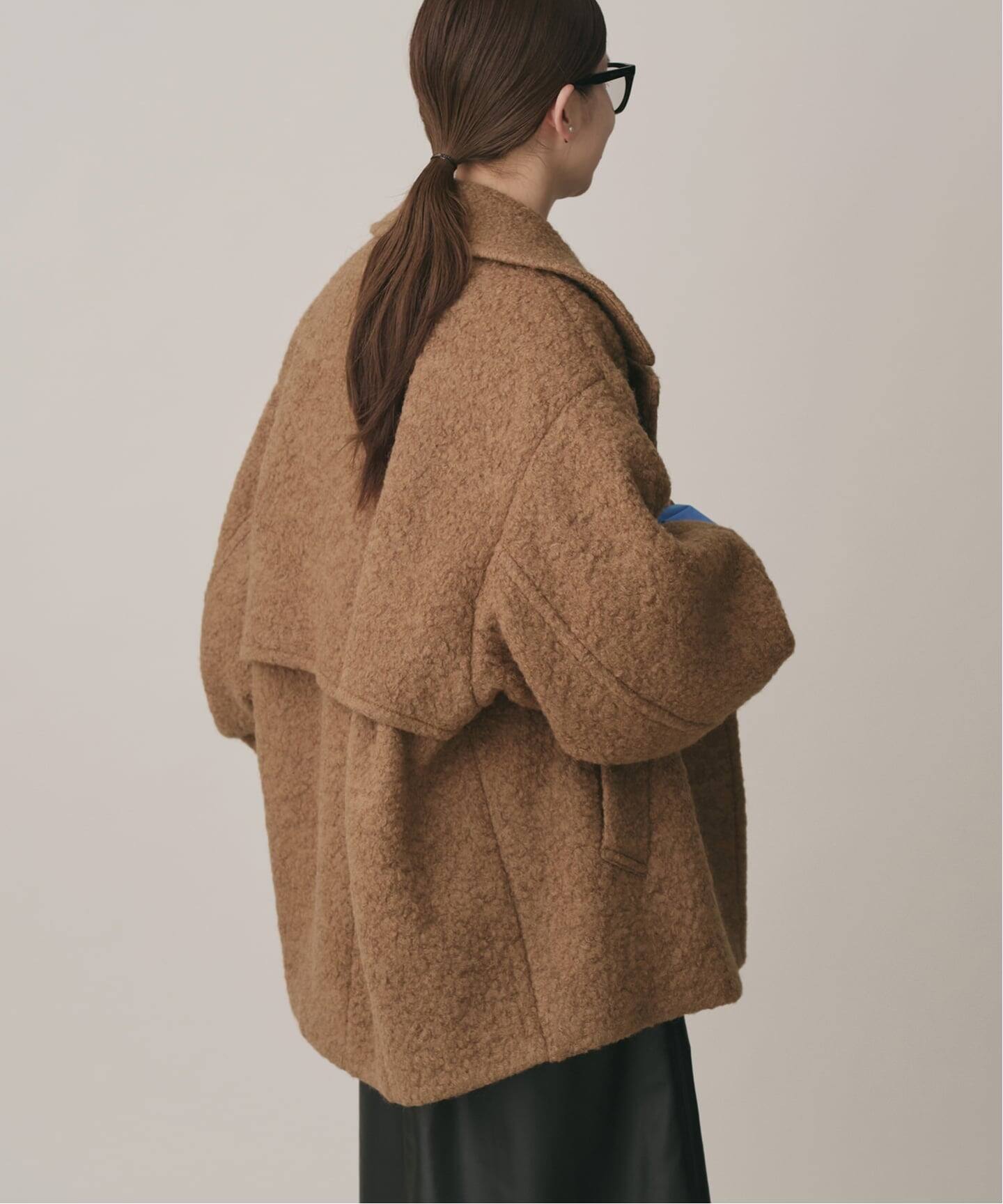 期間限定お値下げ　IENA ループインレイショートコート36 完全受注生産】《追加》SO ループインレイショートコート