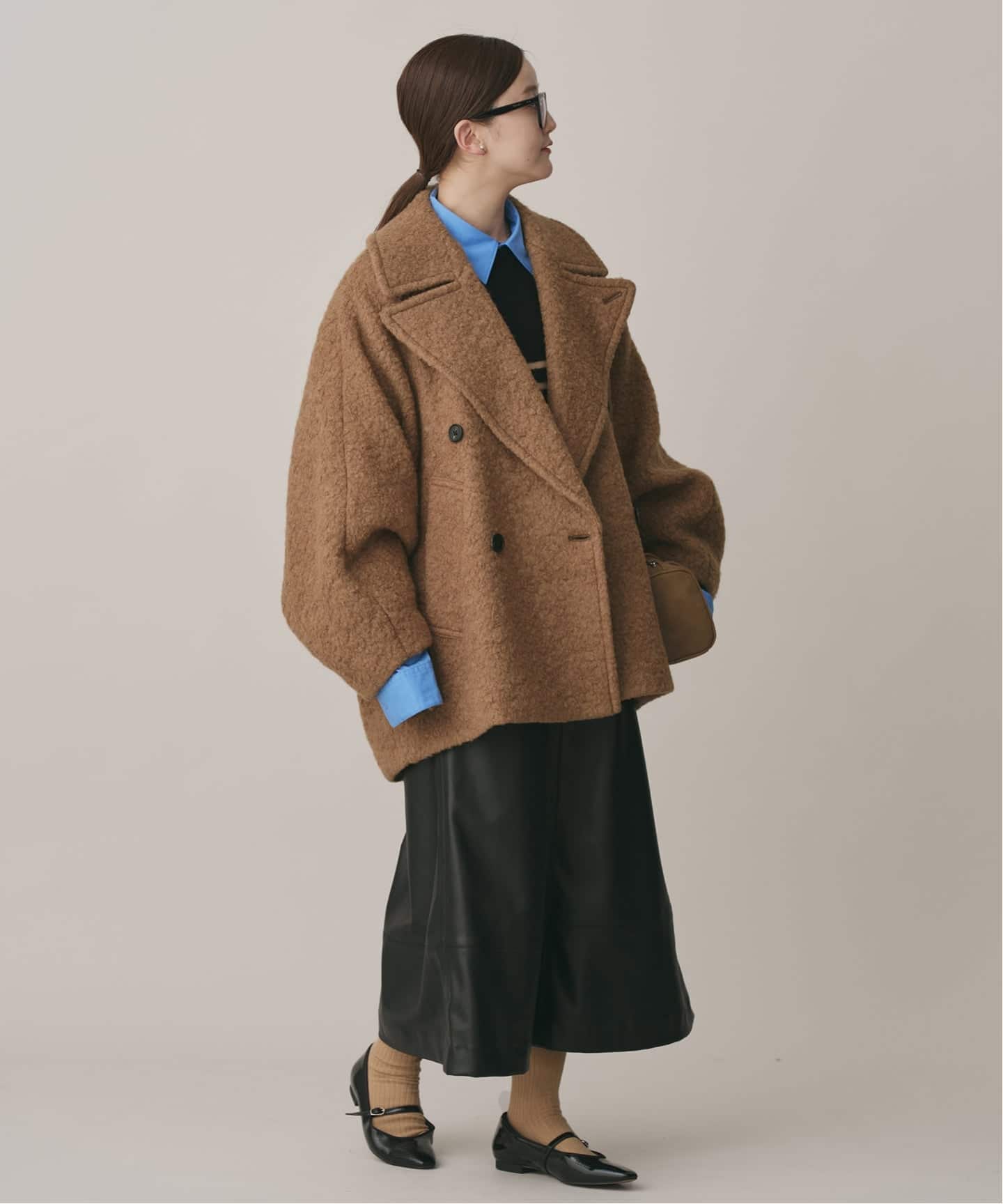 期間限定お値下げ　IENA ループインレイショートコート36 完全受注生産】《追加》SO ループインレイショートコート