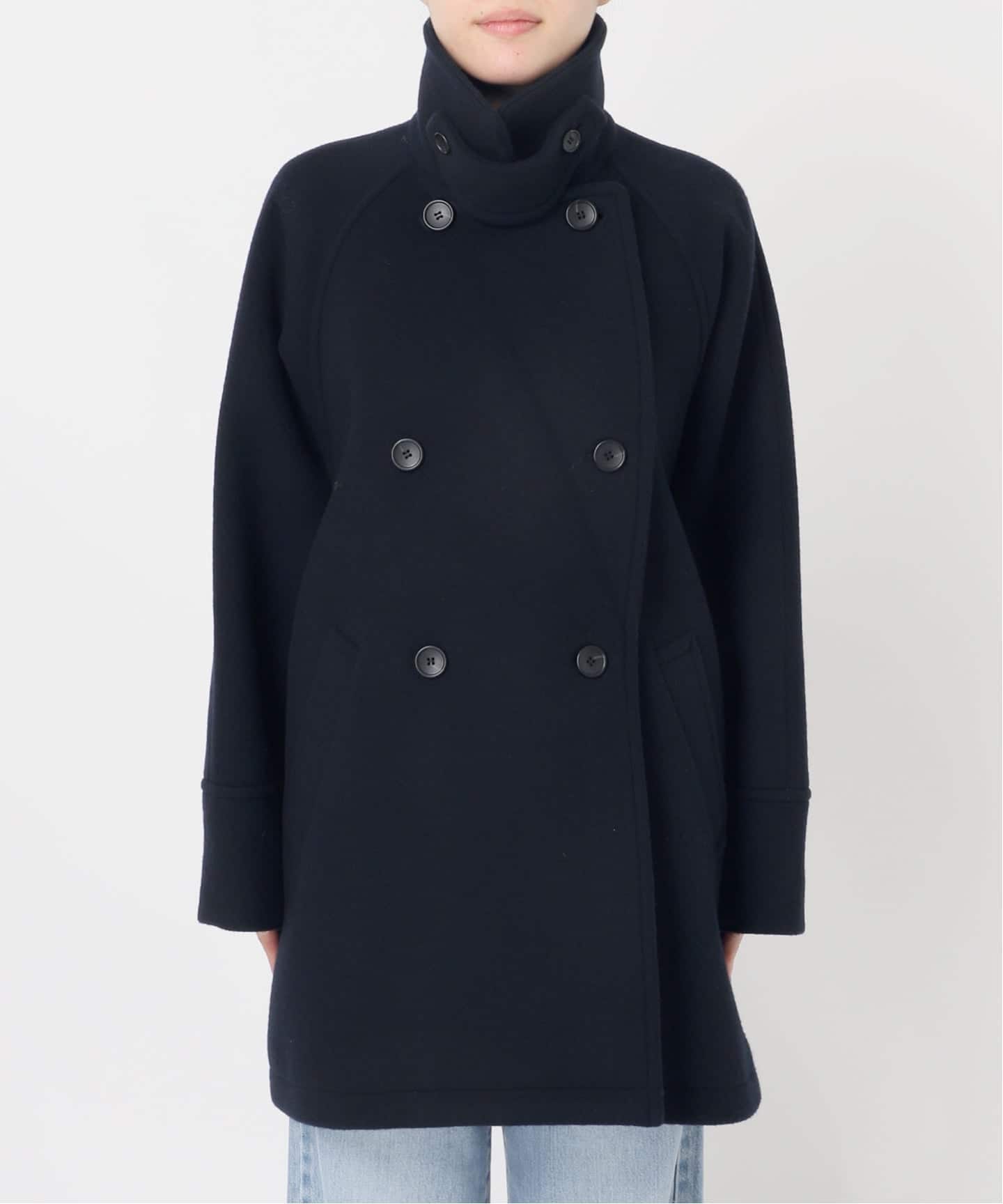 ダブルブレストハーフコート（その他ブルゾン／アウター）｜IENA