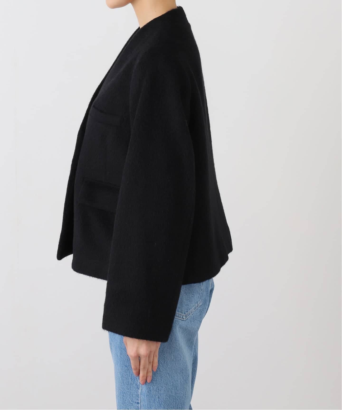 モヘヤ混シャギーショートコート（その他ブルゾン／アウター）｜IENA