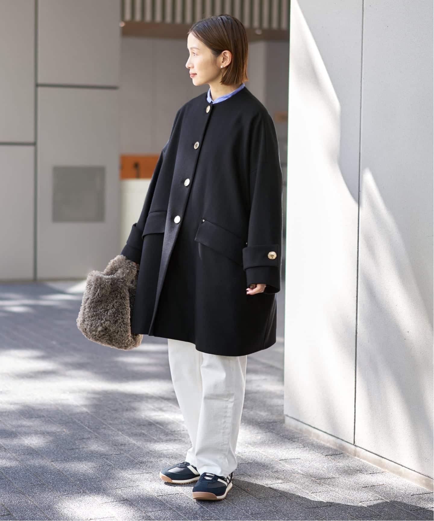 専用マッキントッシュ　イエナ別注　ネイビーコート8 イエナ IENA MACKINTOSH/マッキントッシュ 別注 HUMBIE