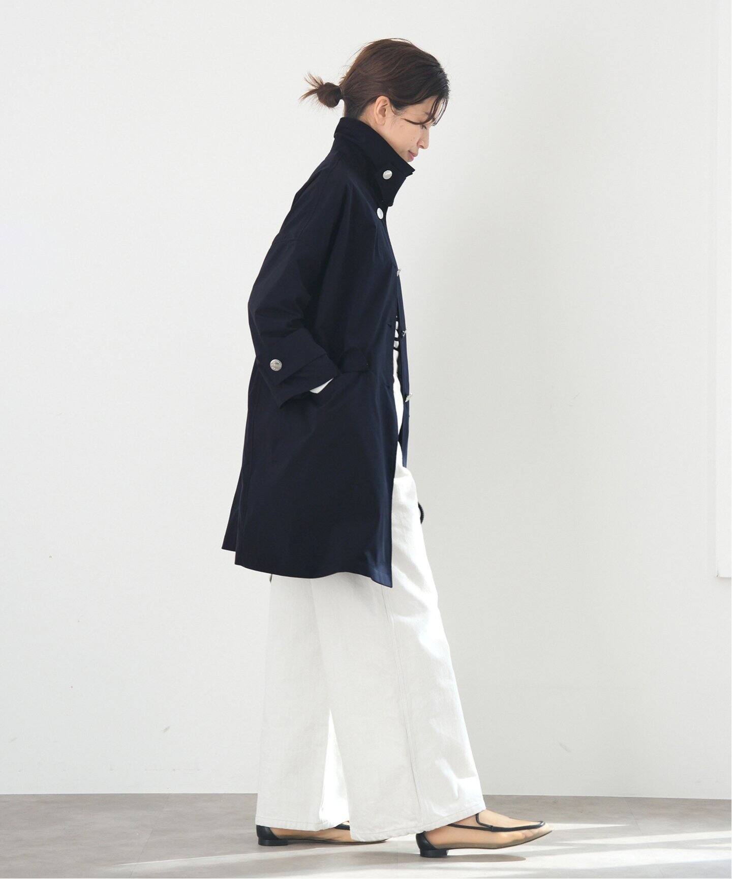 MACKINTOSH/マッキントッシュ 別注 HUMBIE ステンカラーショートコート 