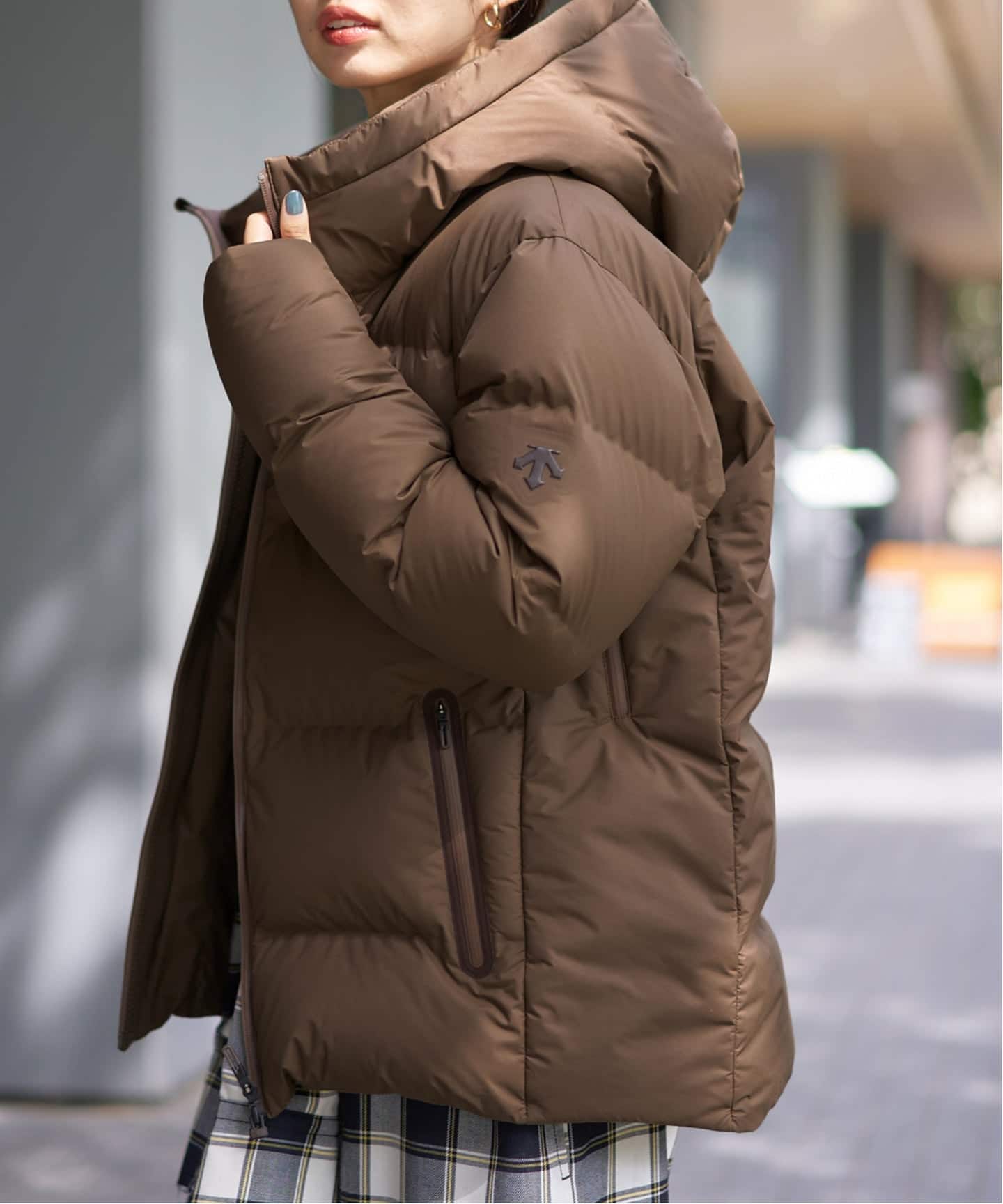 DESCENTE ALLTERRAIN IENA MIZUSAWA VERTEX ダウンジャケット