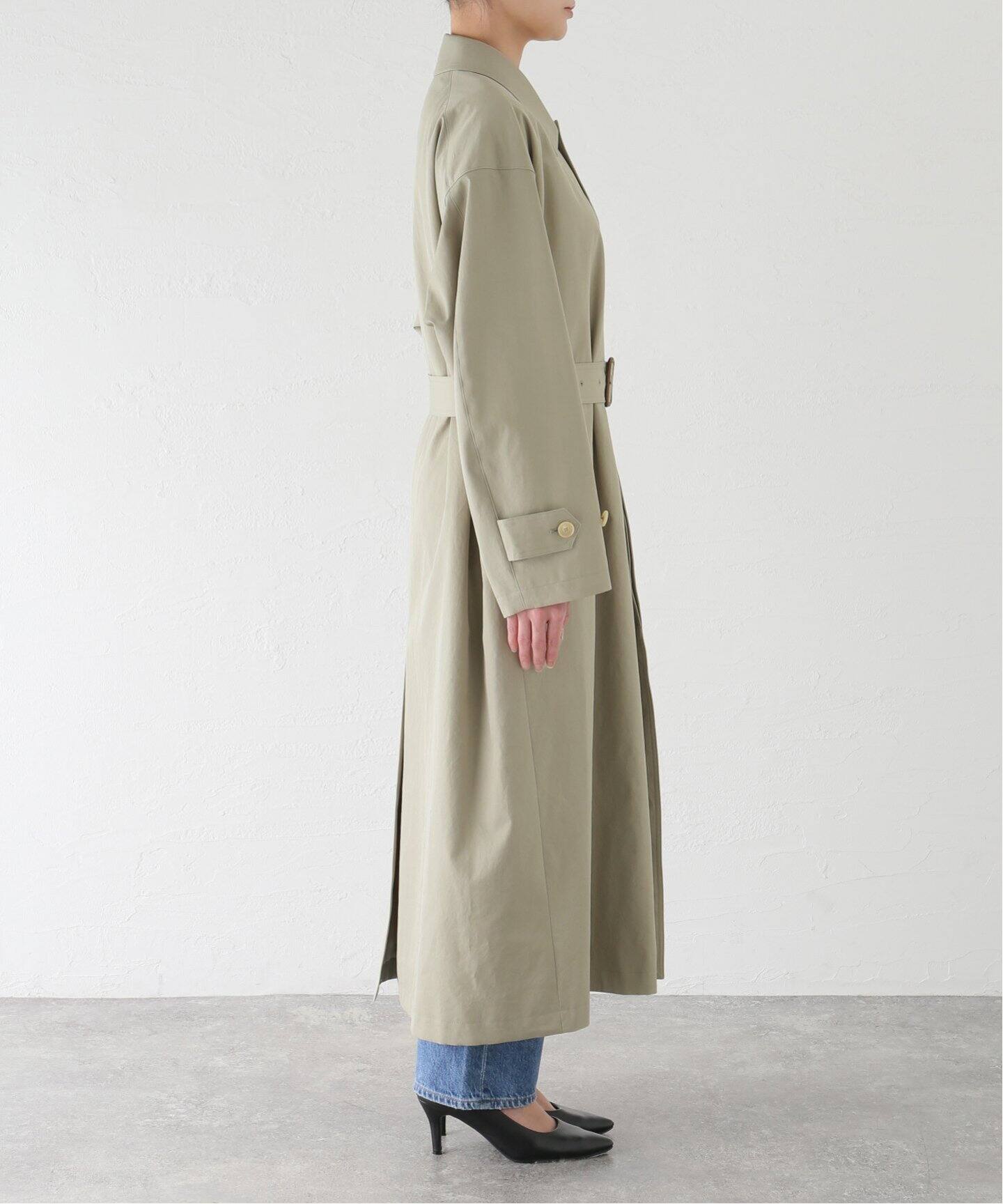 AURALEE/オーラリー WASHED FINX GABARDINE SOUTIEN CO コート  