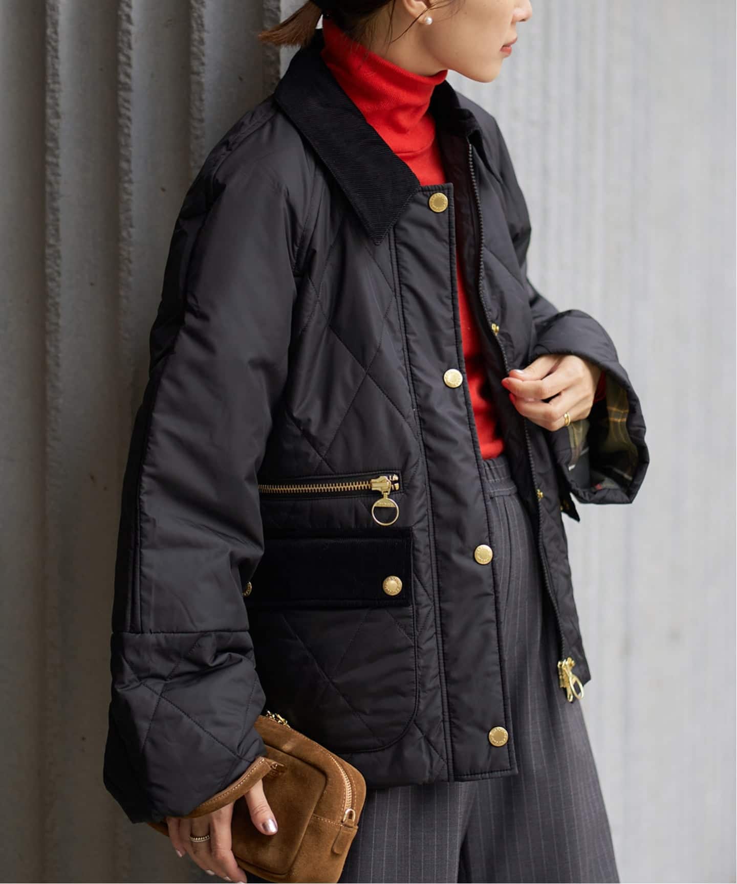 追加》Barbour/バブアー MARTHA QUILTED JK ジャケット LQU1840