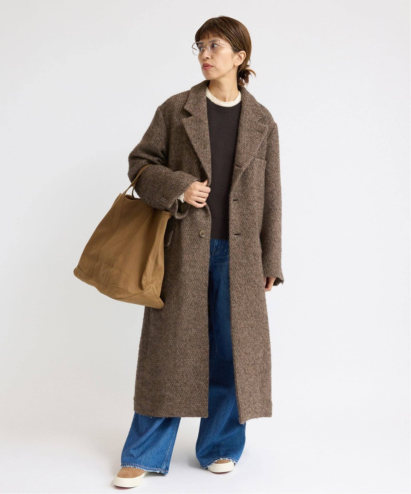 新品タグ付き✨️¥21万　アンダースンベル　ウールアルパカ　ツイードコート　韓国製 COUTURE D'ADAM/クチュールドアダム アルパカツイードコート（その他