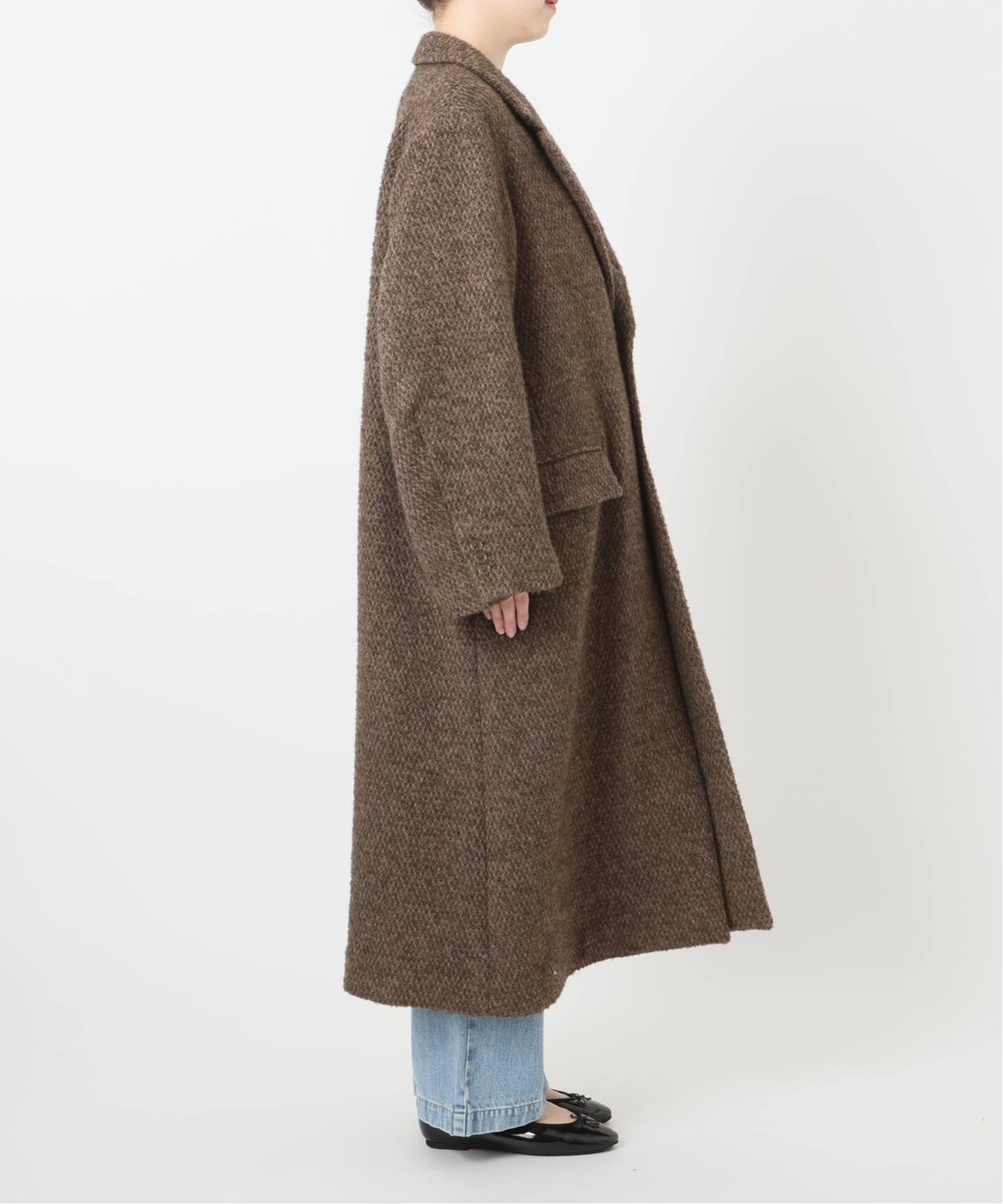 COUTURE D'ADAM/クチュールドアダム アルパカツイードコート（その他