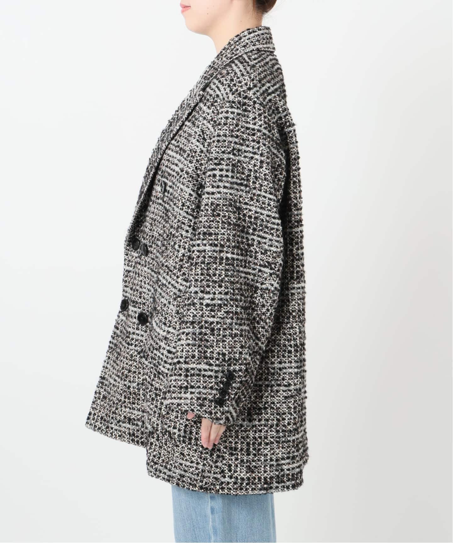 COUTURE D'ADAM/クチュールドアダム 別注 ツイードコテージコート