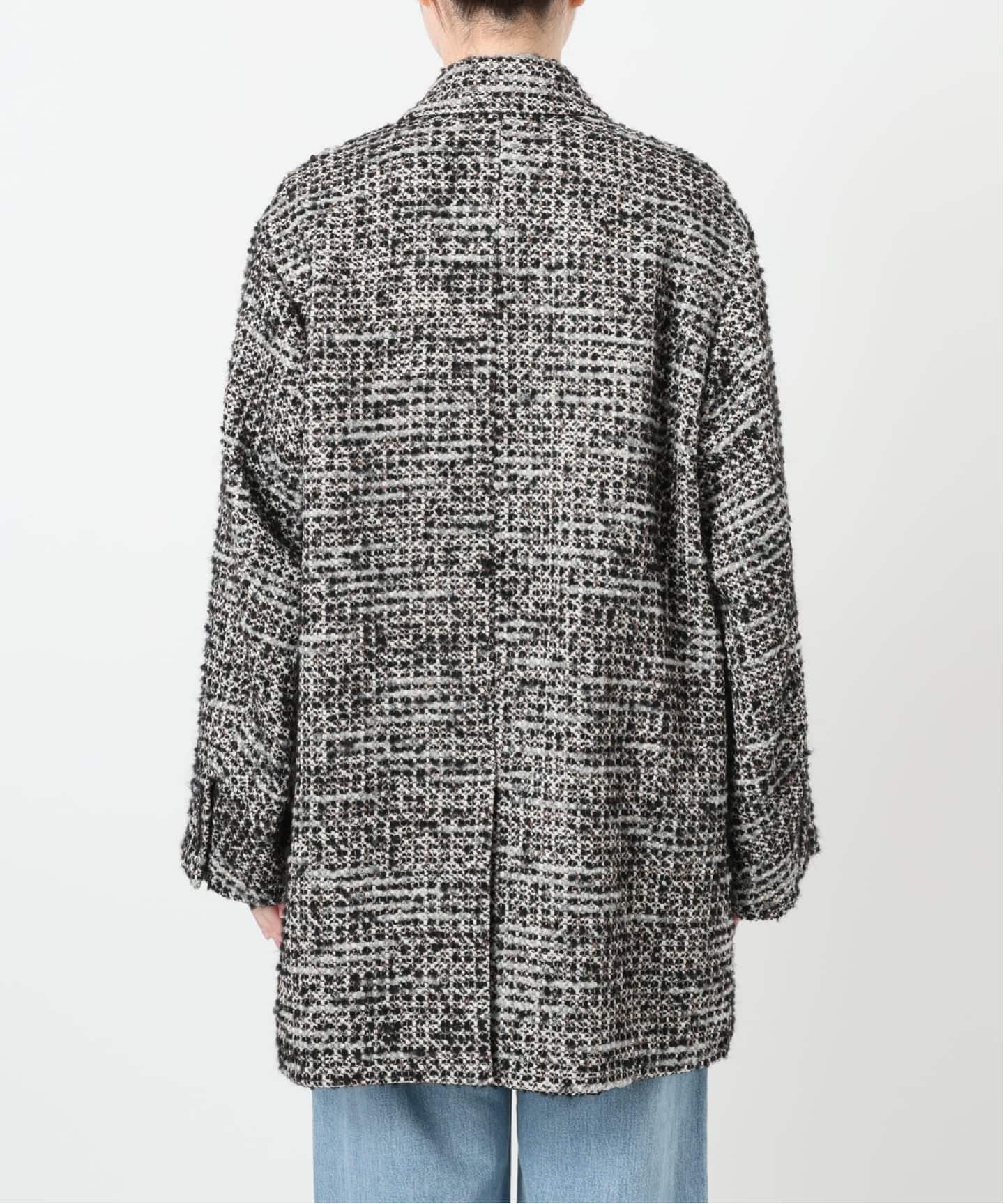 COUTURE D'ADAM/クチュールドアダム 別注 ツイードコテージコート