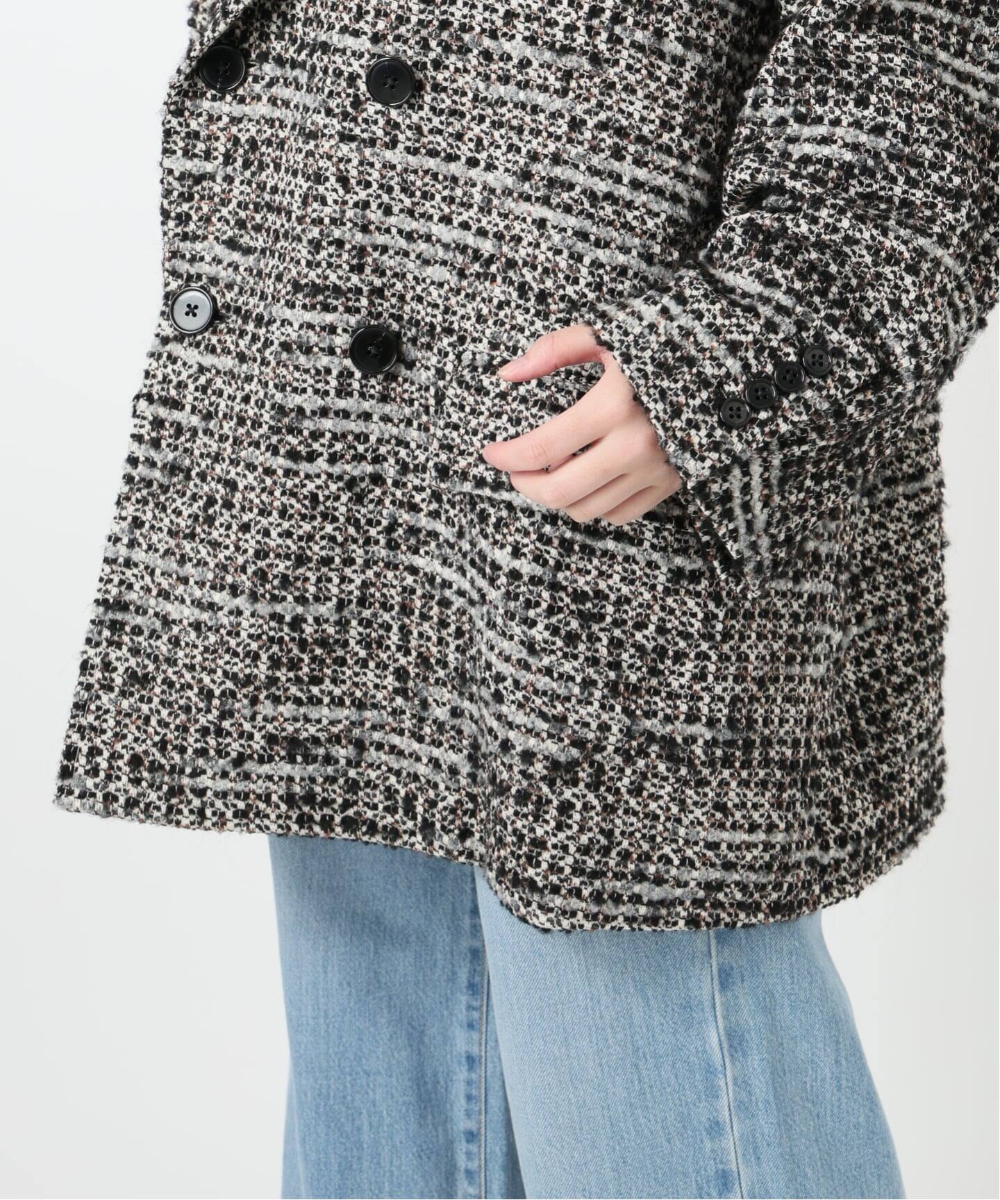 COUTURE D'ADAM/クチュールドアダム 別注 ツイードコテージコート