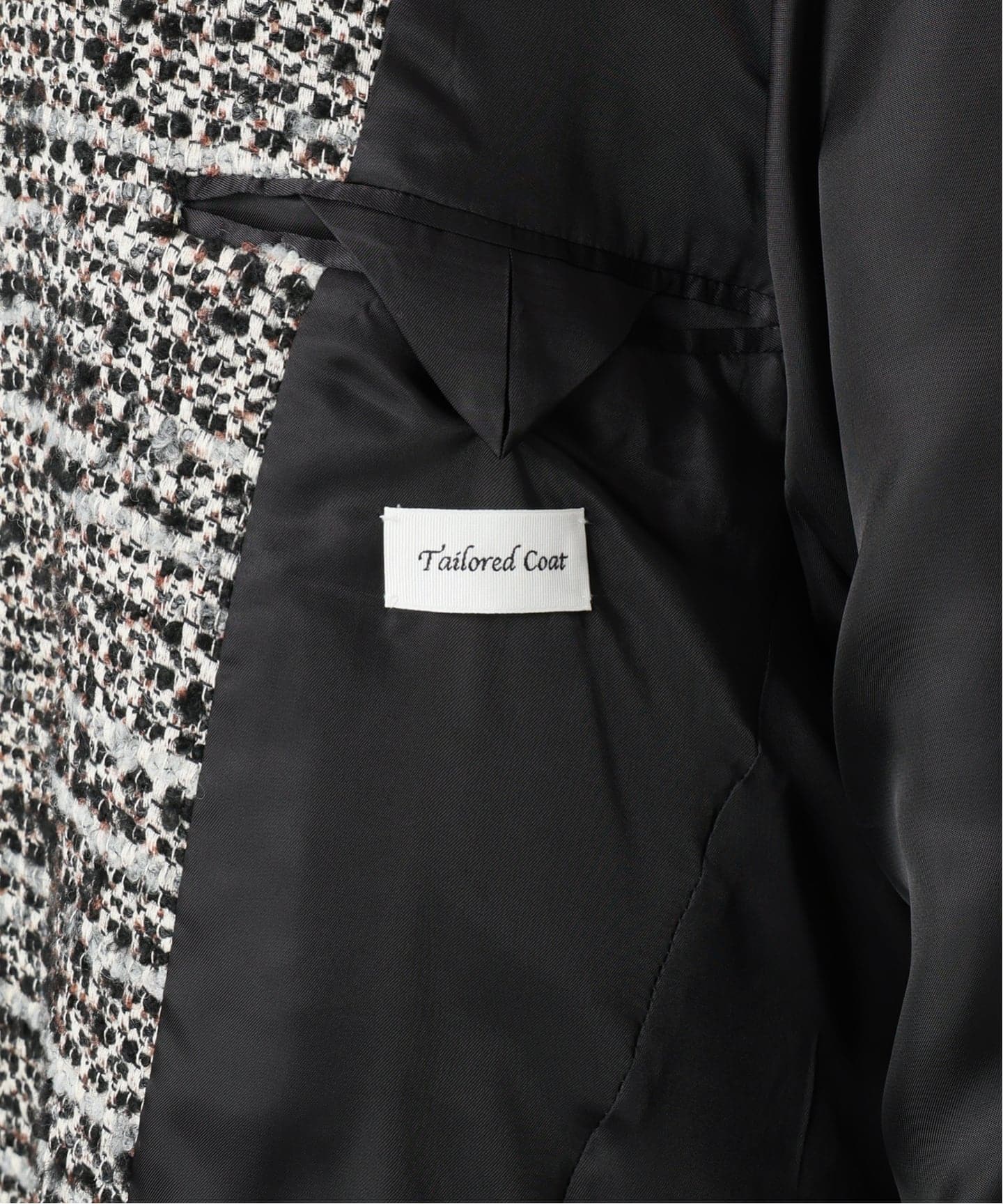 COUTURE D'ADAM/クチュールドアダム 別注 ツイードコテージコート