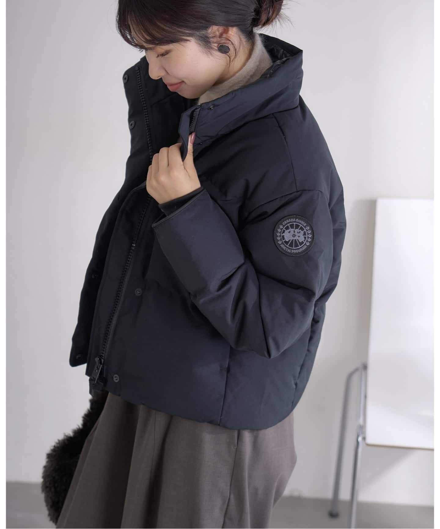CANADA GOOSE/カナダグース Grandview Cropped Jacket BD ジャケット