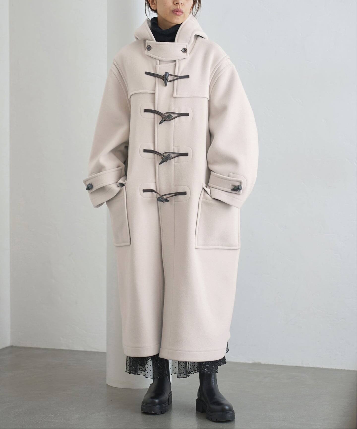 MONTGOMERY/モンゴメリー 別注 140sパイル ロングダッフルコート 