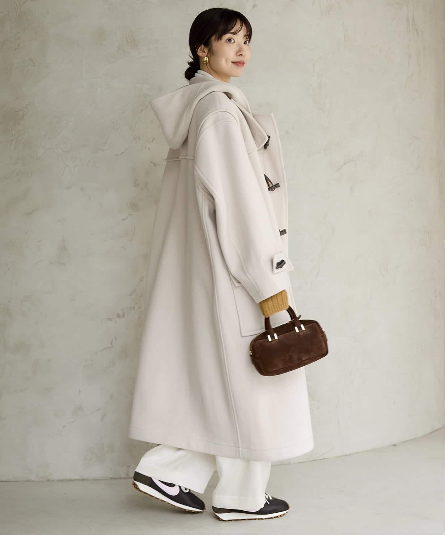 MONTGOMERY/モンゴメリー 別注 140sパイル ロングダッフルコート