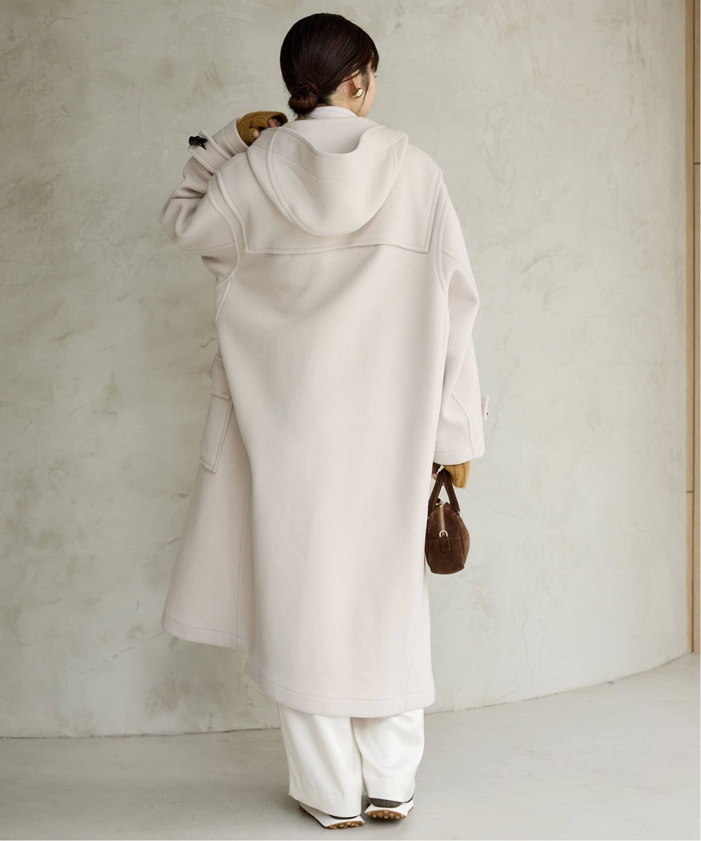 MONTGOMERY/モンゴメリー 別注 140sパイル ロングダッフルコート 