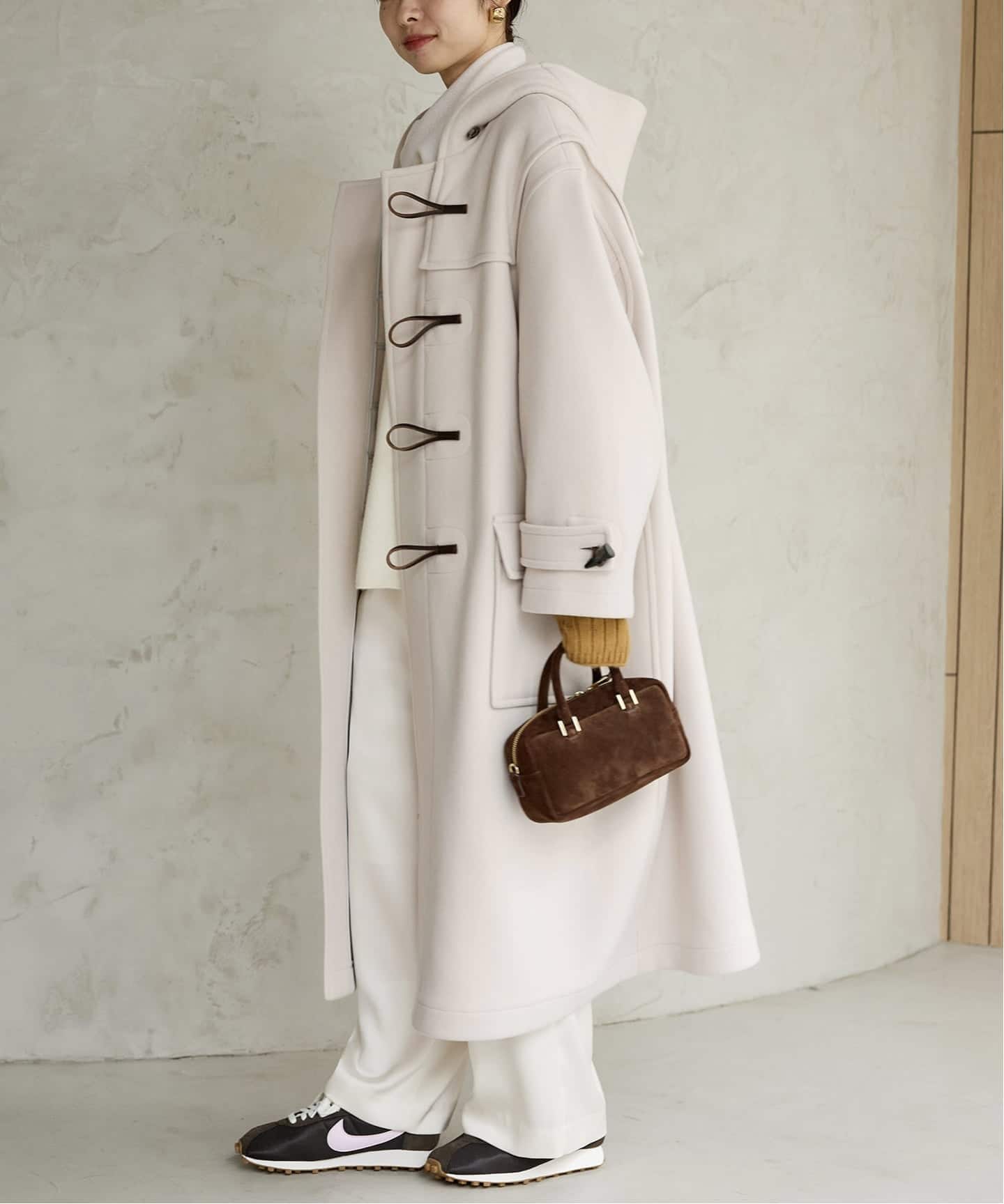 MONTGOMERY/モンゴメリー 別注 140sパイル ロングダッフルコート