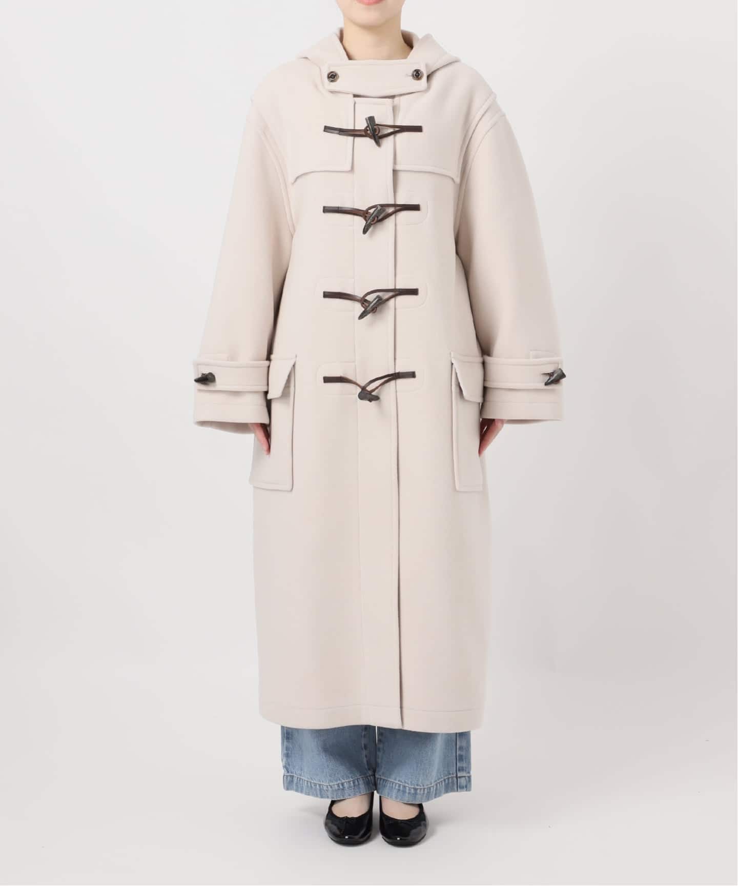 予約》MONTGOMERY/モンゴメリー 別注 140sパイル ロングダッフルコート