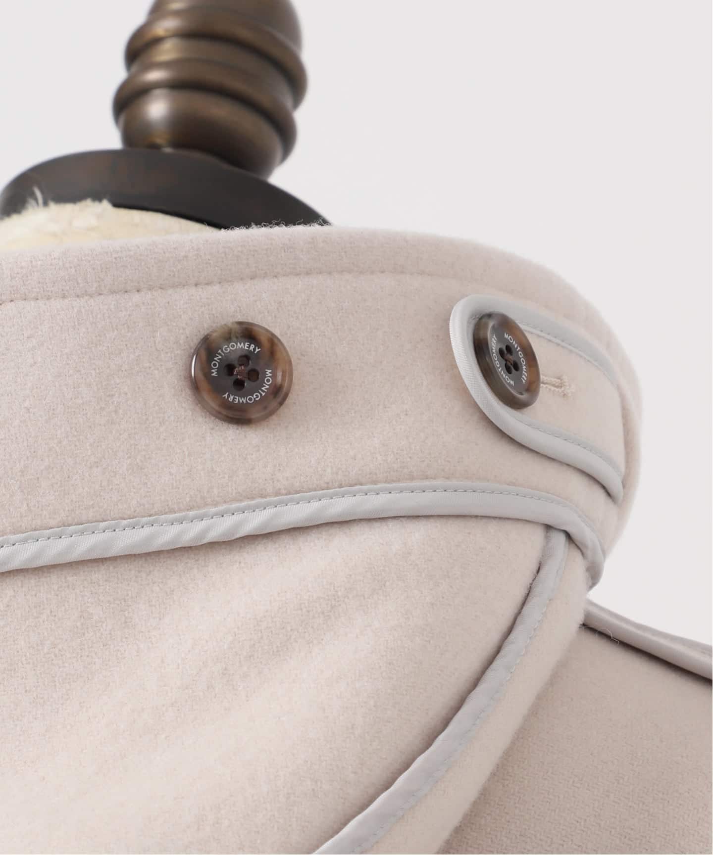 MONTGOMERY/モンゴメリー 別注 140sパイル ロングダッフルコート