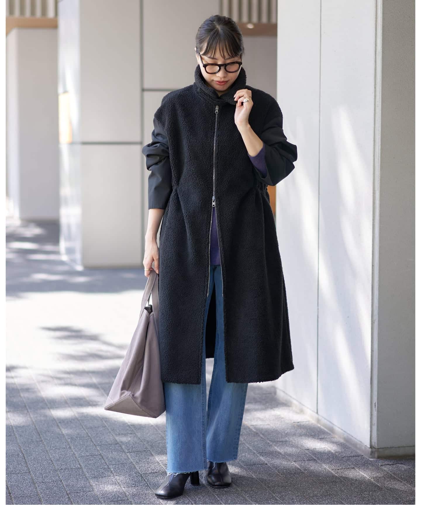 VACHEMENT/ヴァシュモン 別注 リバーシブルボアコート（その他ブルゾン