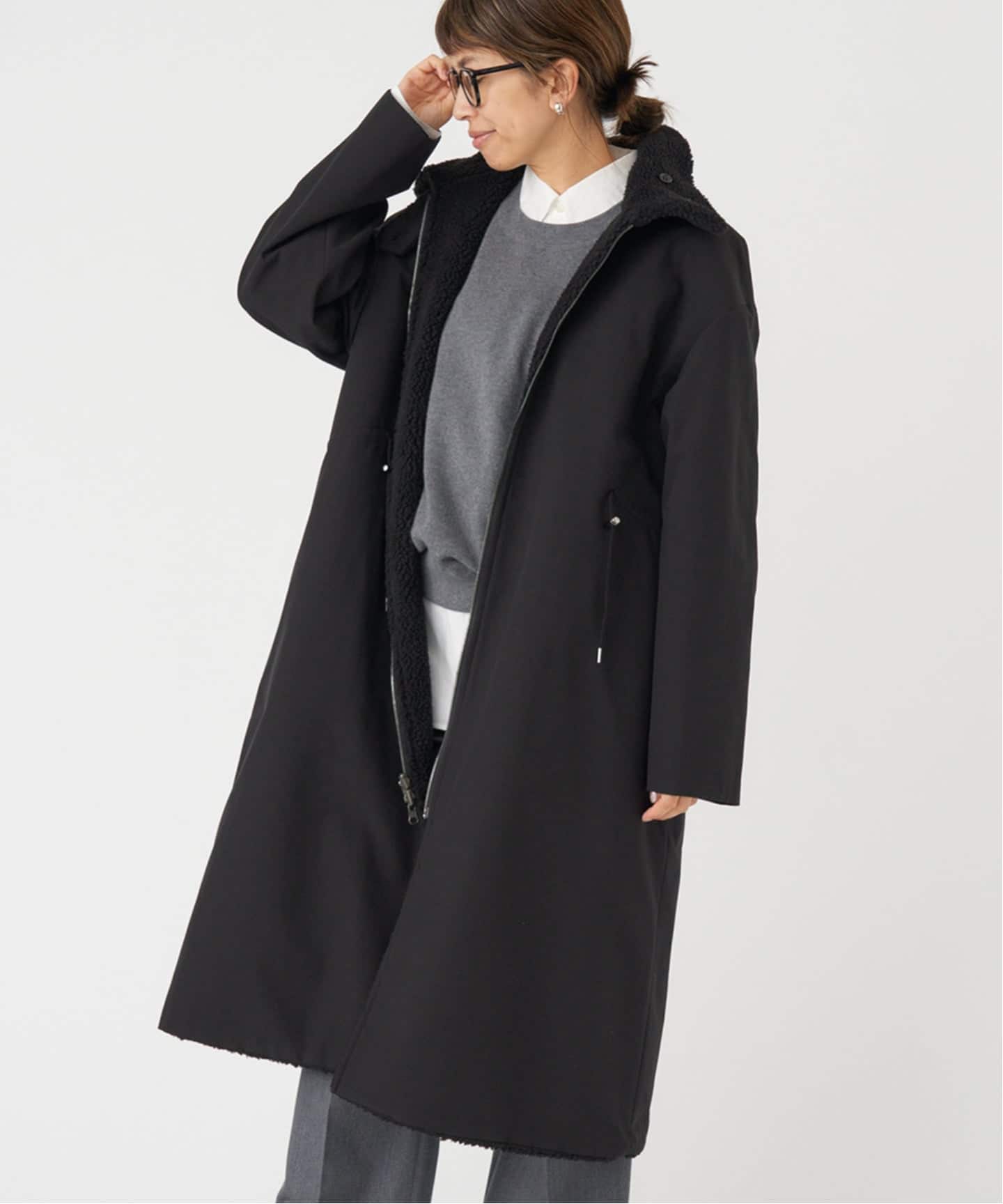 予約》VACHEMENT/ヴァシュモン 別注 リバーシブルボアコート