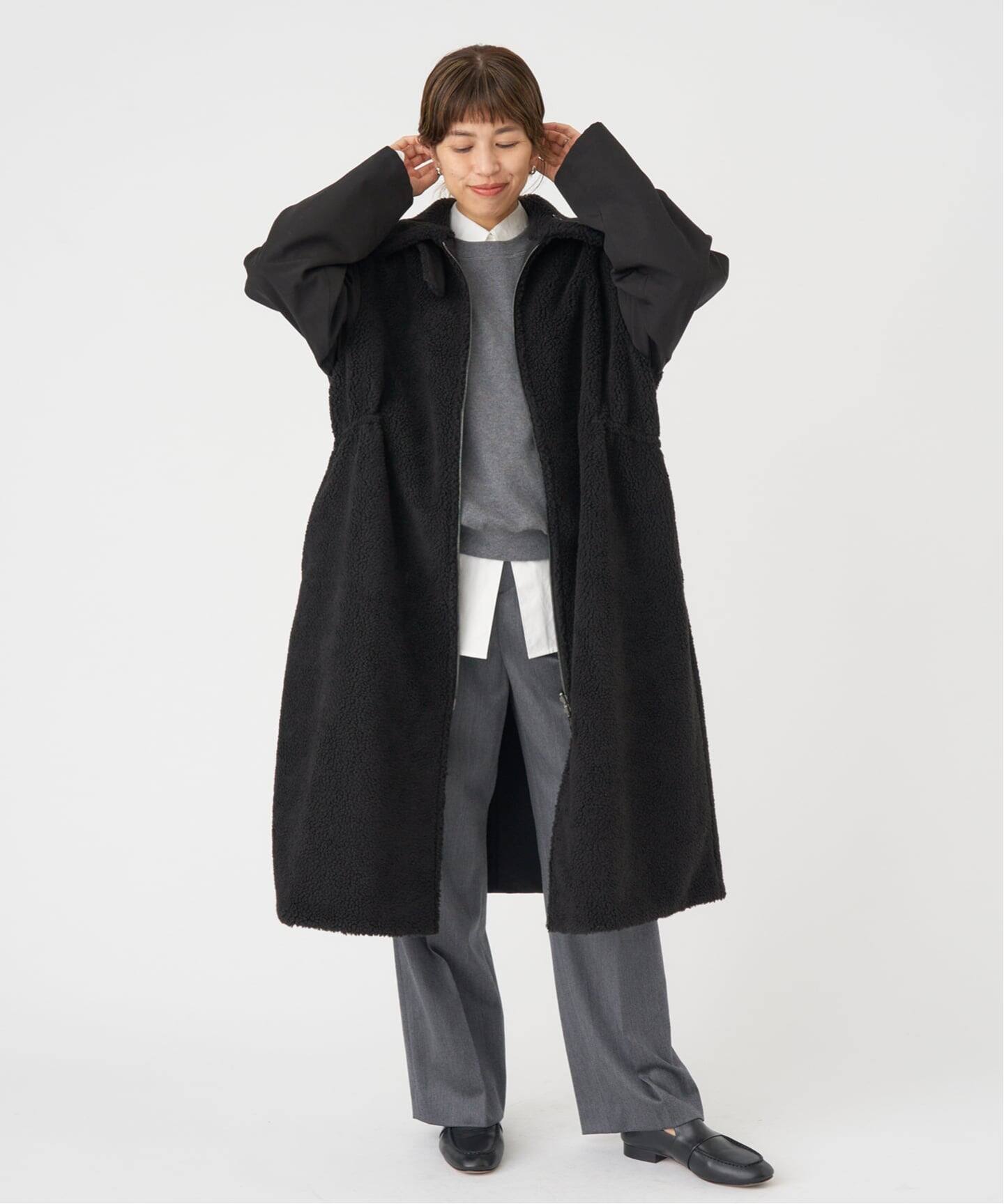 予約》VACHEMENT/ヴァシュモン 別注 リバーシブルボアコート