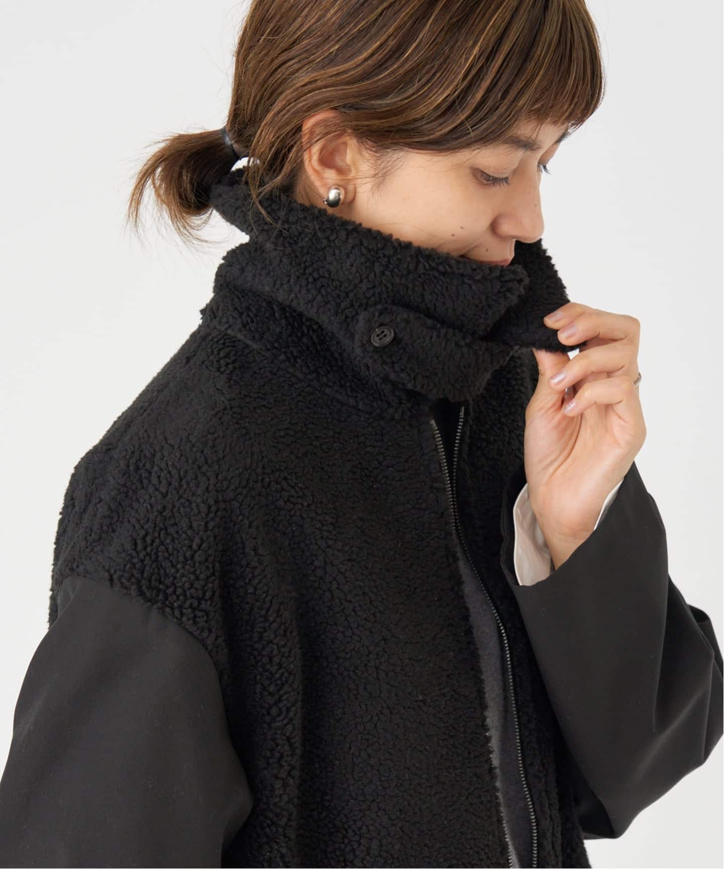 予約》VACHEMENT/ヴァシュモン 別注 リバーシブルボアコート