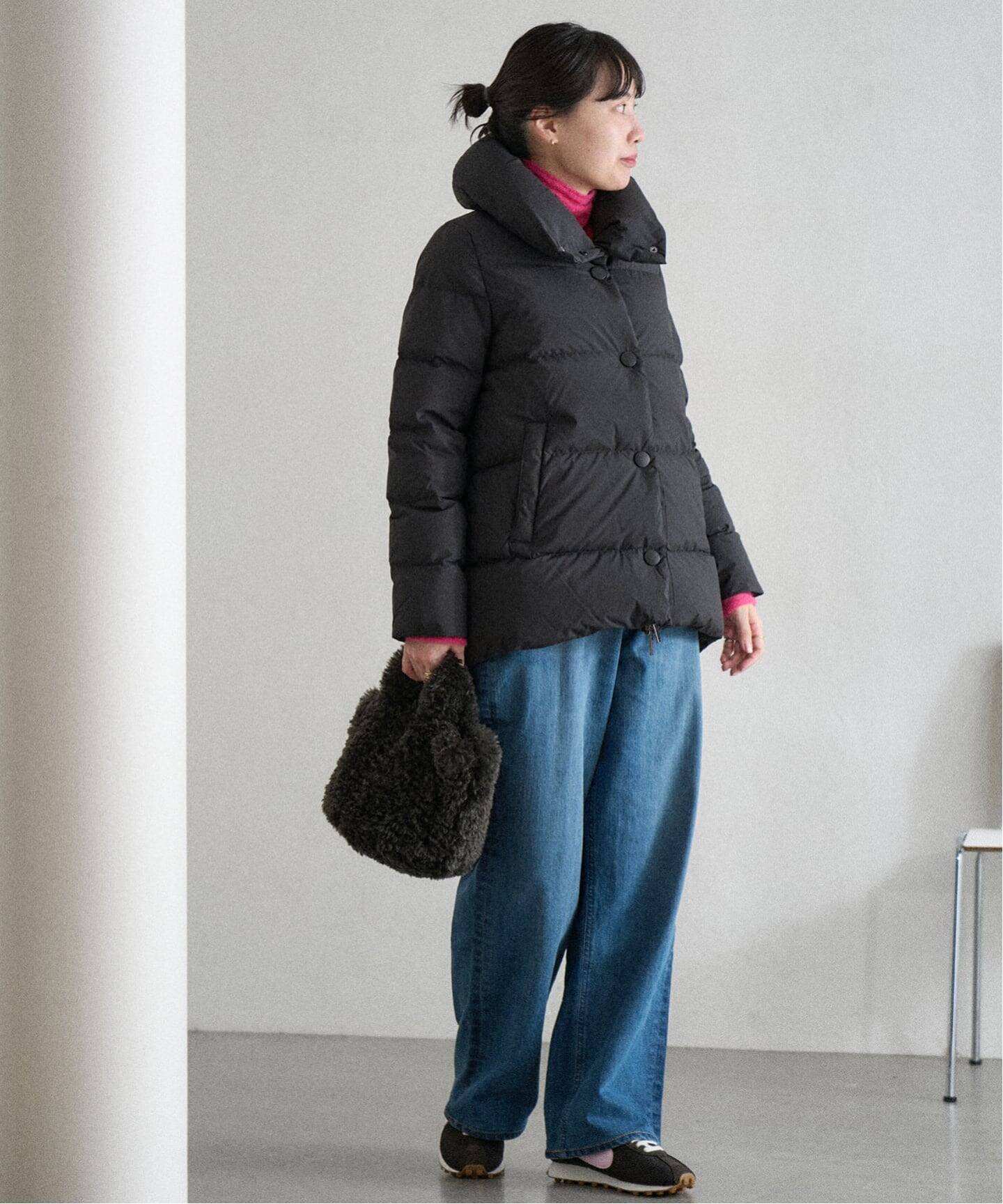 IENAコラボPYRENEX Heritage ダウンジャケット 38 ネイビー Pyrenex（ピレネックス） ダウンジャケット メンズ レディース PYRENEX