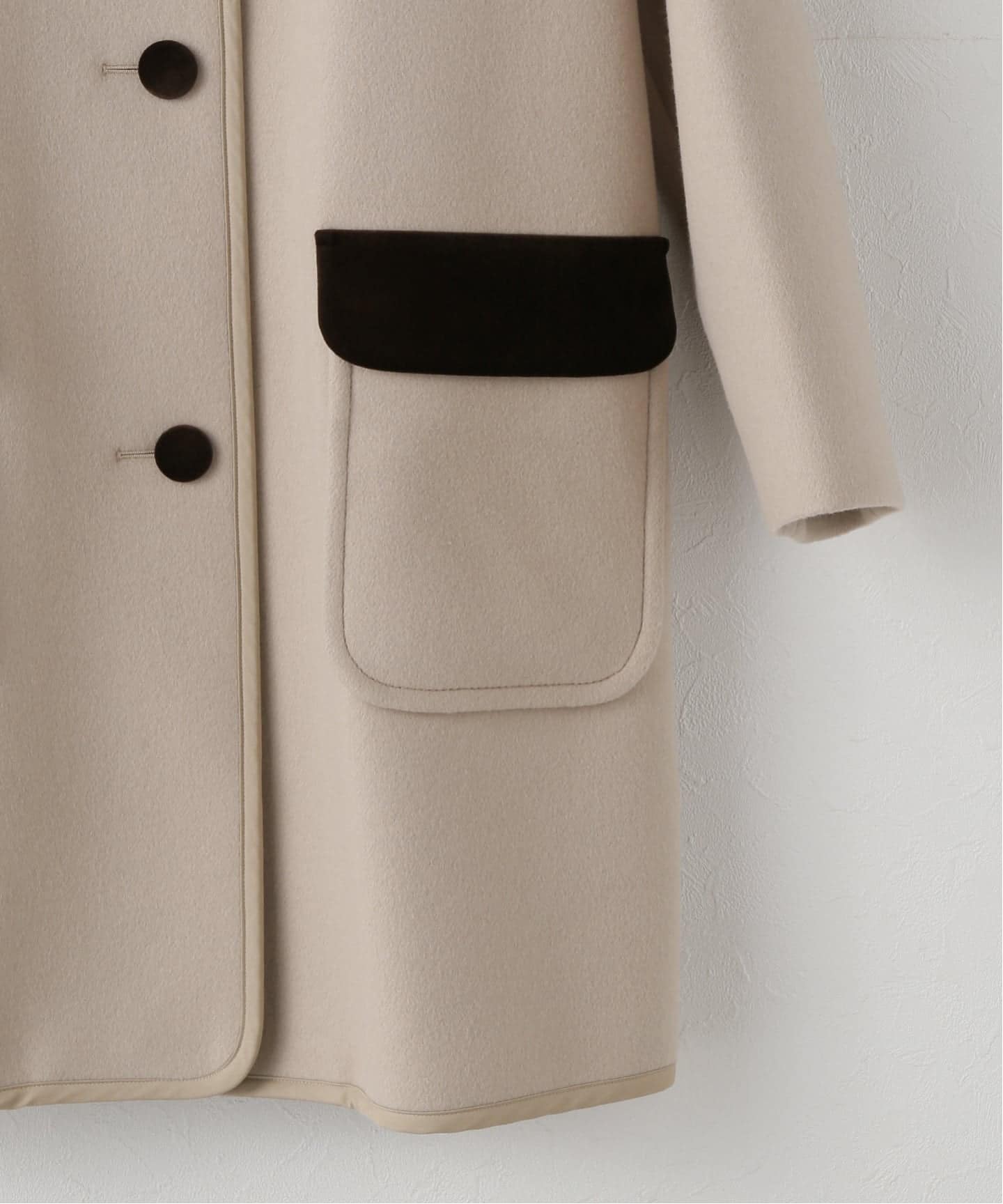 J&Mデビッドソンコート J&M DAVIDSON/J&Mデヴィッドソン WOOL BEAVER TENT LINECOAT コート