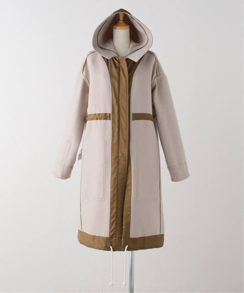 MADISONBLUE/マディソンブルー HOODED COAT WOOL コート MB254-2017 