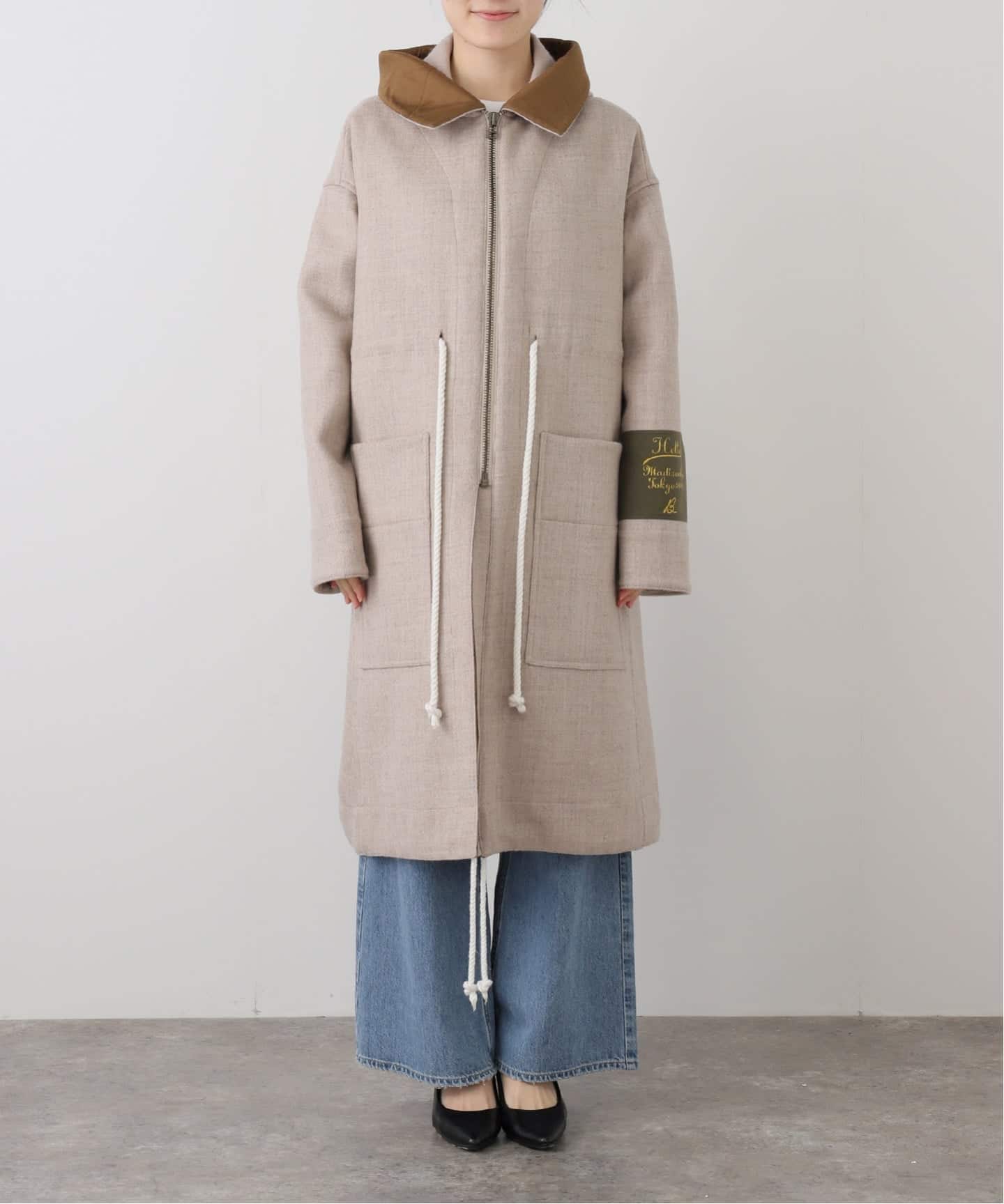 MADISONBLUE/マディソンブルー HOODED COAT WOOL コート MB254-2017