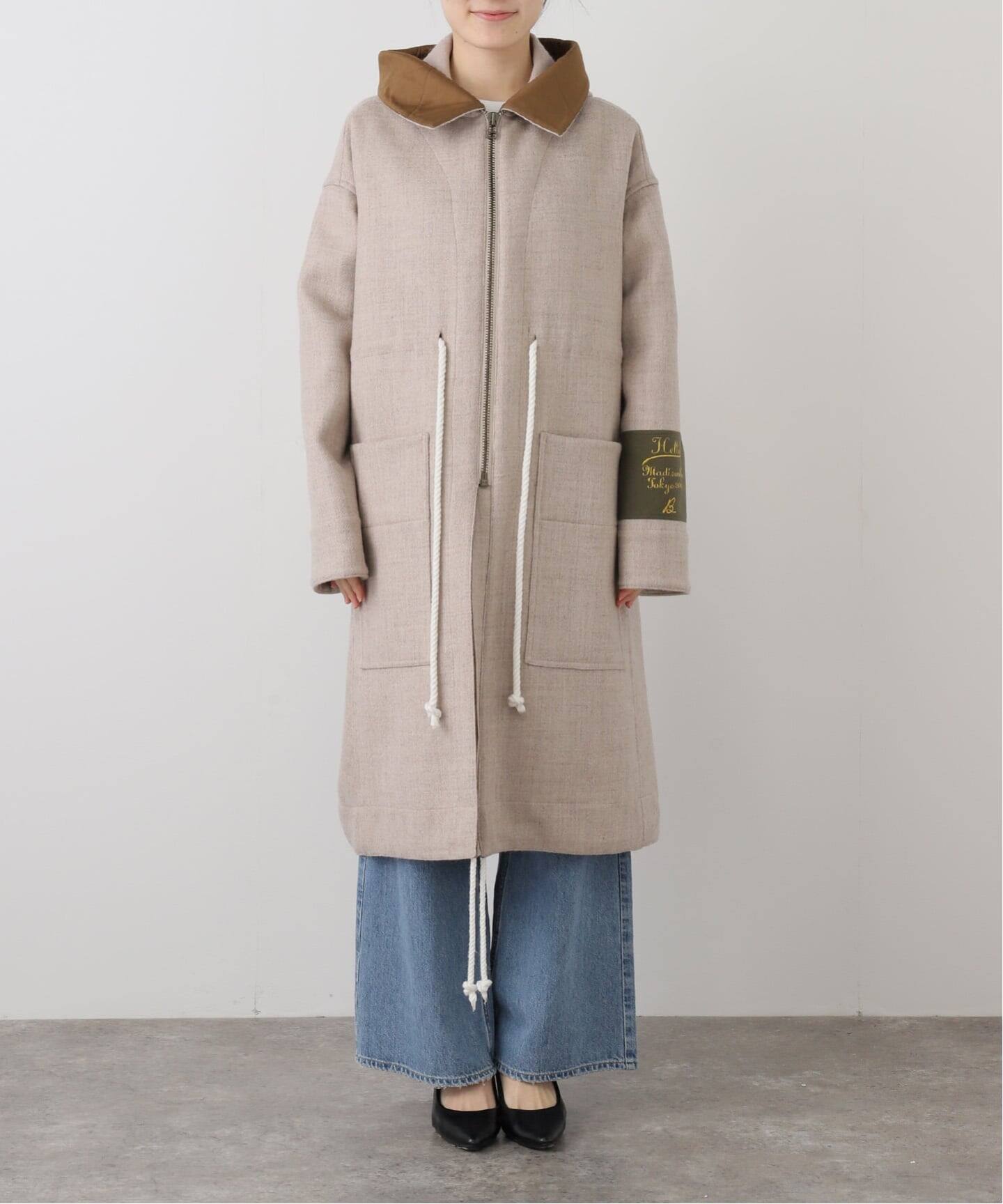 MADISONBLUE/マディソンブルー HOODED COAT WOOL コート MB254-2017 