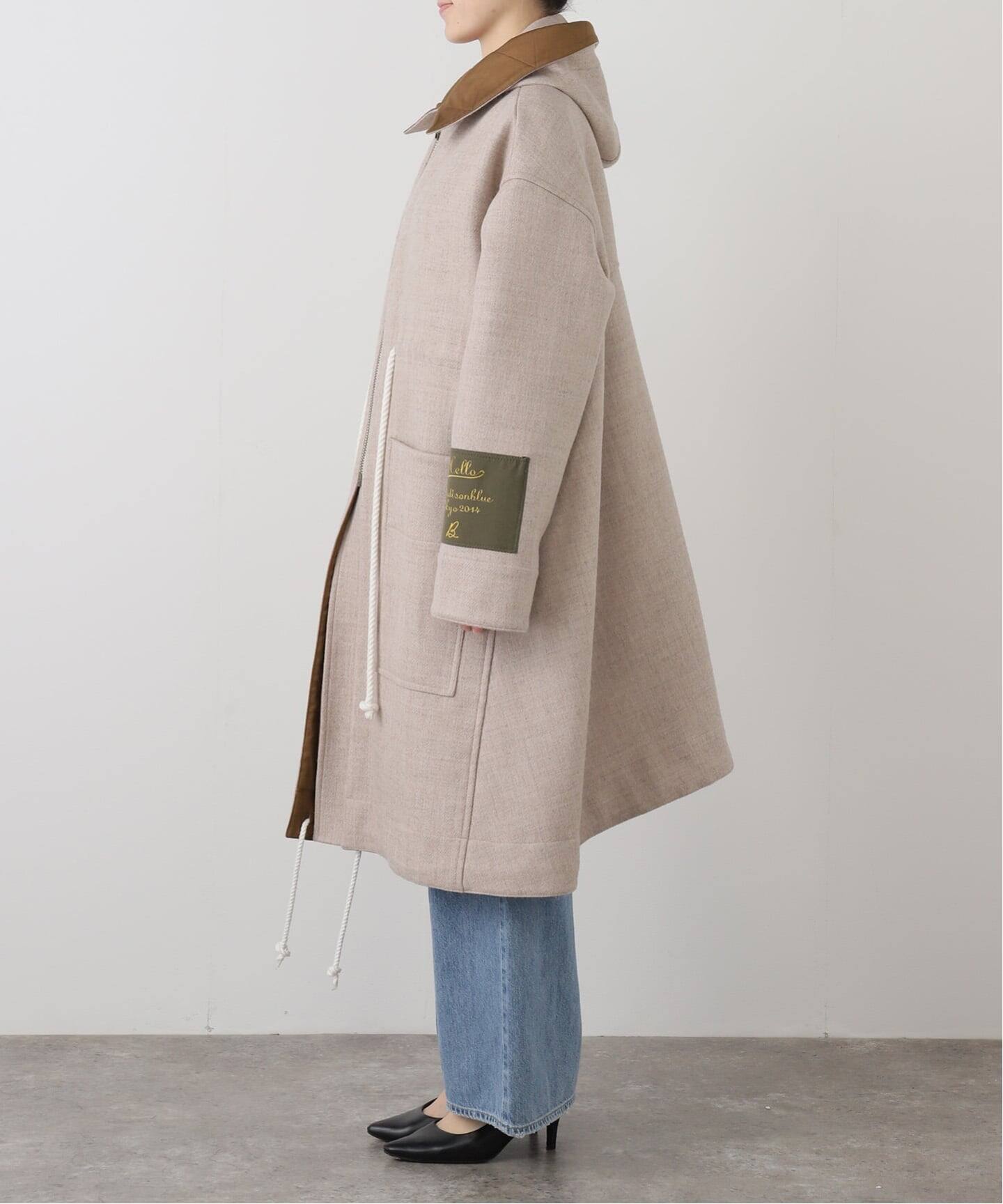 MADISONBLUE / コート/00/ウール/MB214-2006/アイボリー/ MADISONBLUE/マディソンブルー HOODED COAT WOOL コート MB254-2017