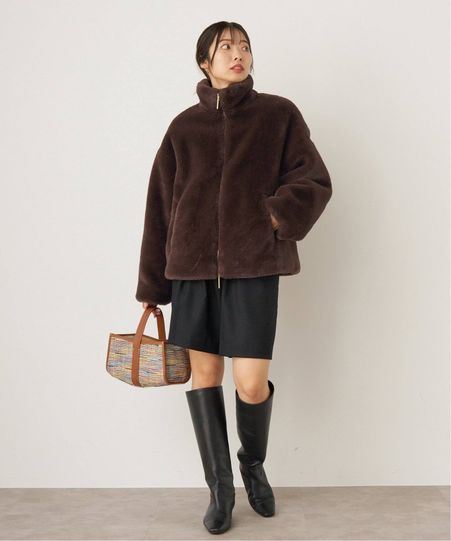 追加》TATRAS/タトラス BARBRA バルブラ ファーブルゾン（ボア