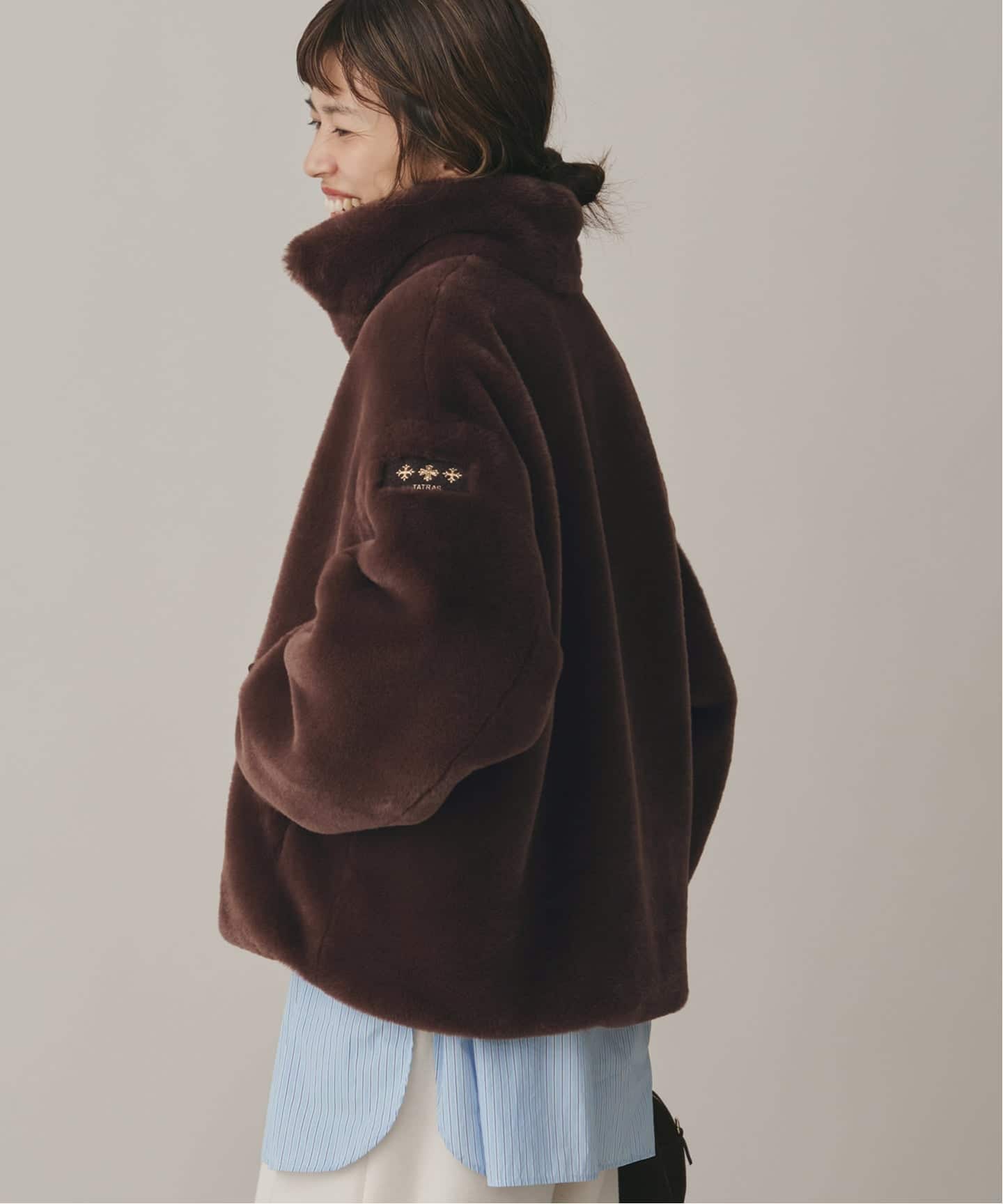 追加》TATRAS/タトラス BARBRA バルブラ ファーブルゾン（ボア