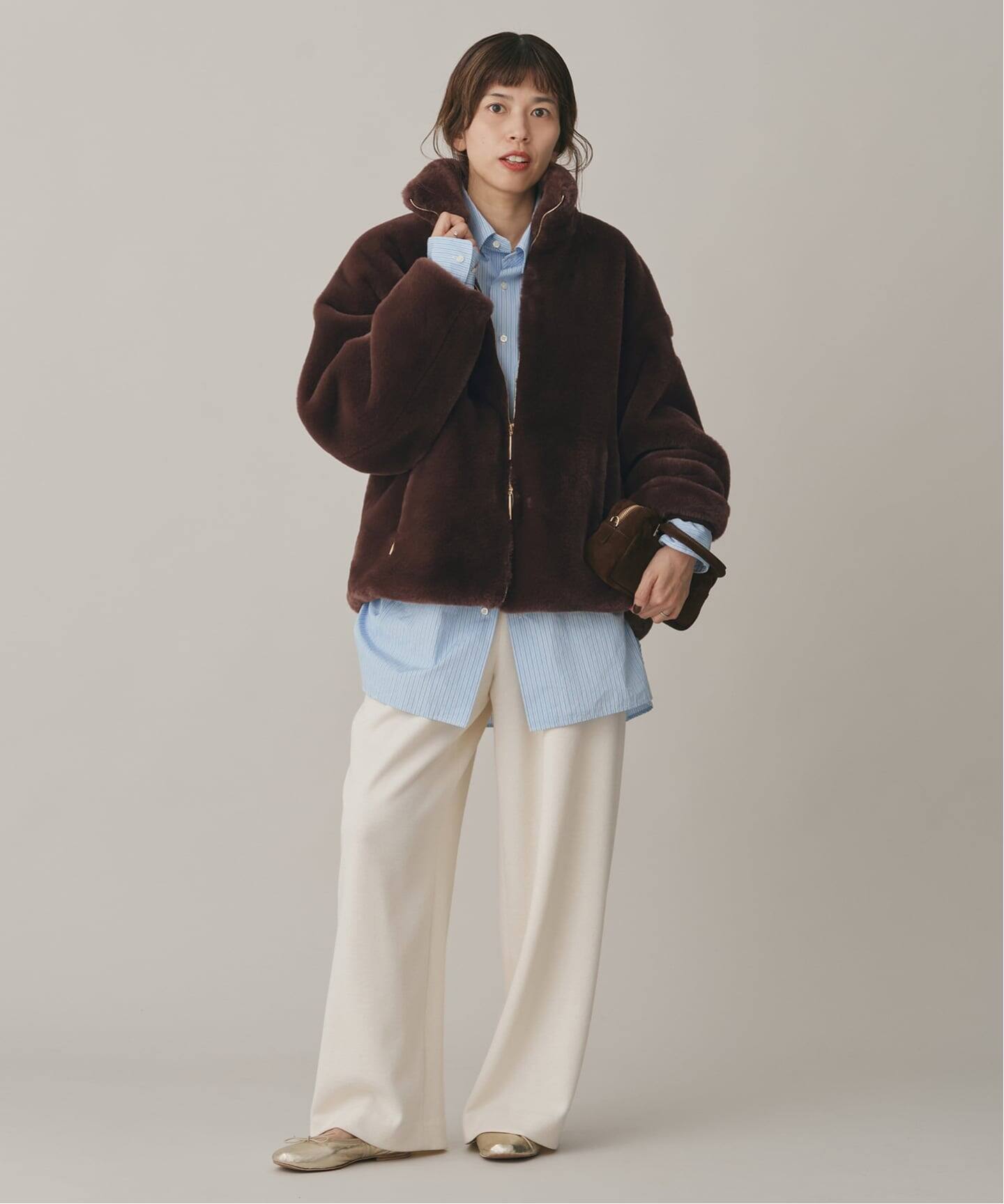 予約》TATRAS/タトラス BARBRA バルブラ ファーブルゾン（ボア