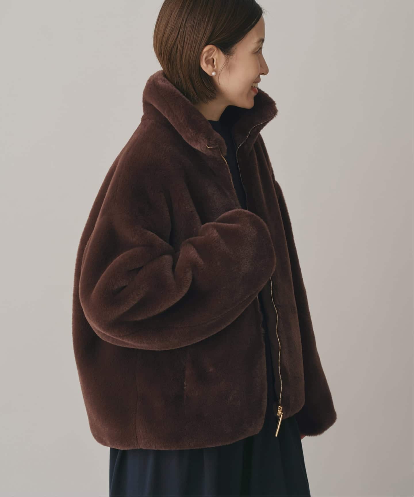 追加》TATRAS/タトラス BARBRA バルブラ ファーブルゾン（ボア