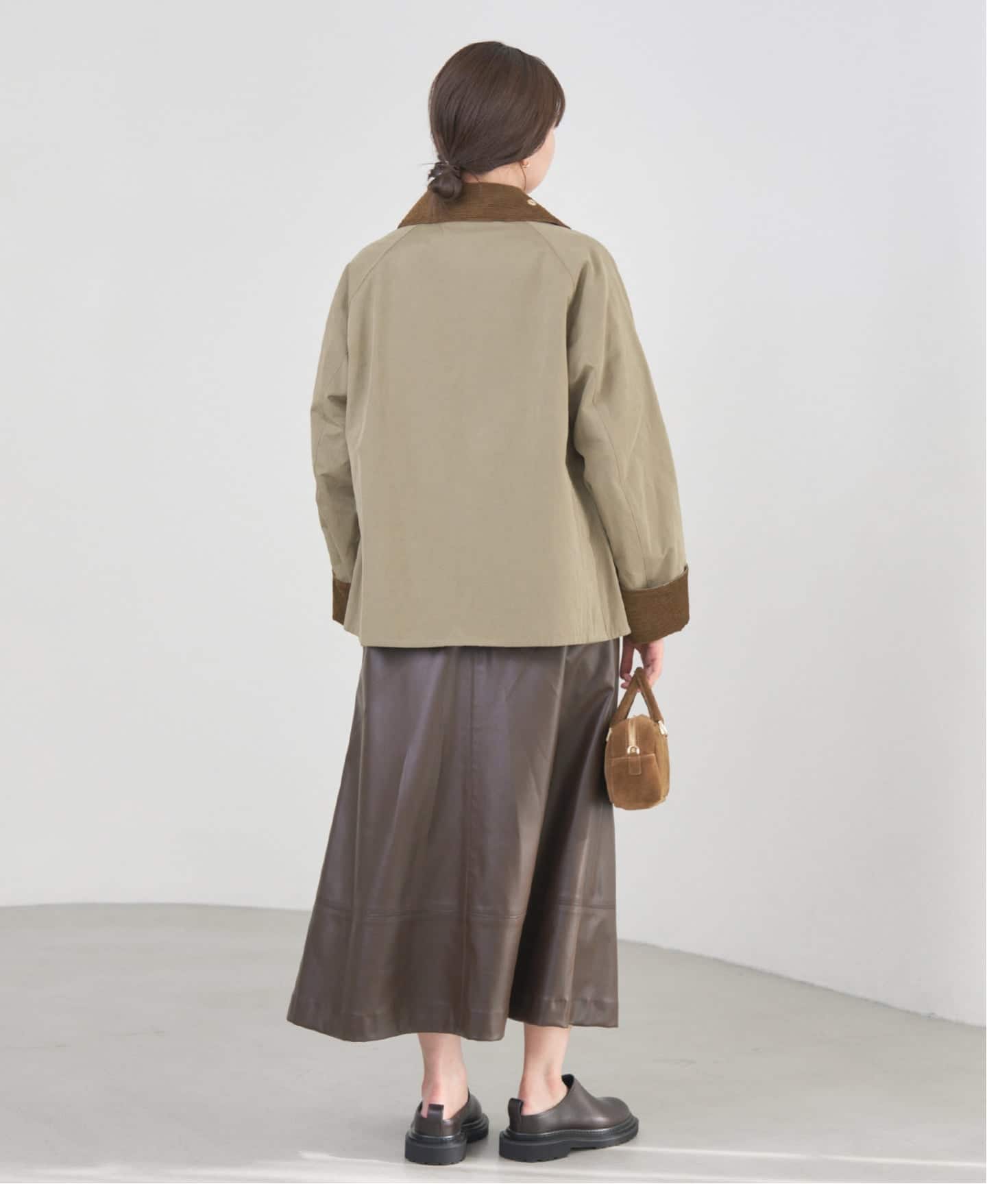 IENA 別注 Barbour ボロウデイル グレー イエナ IENA Barbour/バブアー 別注 LADIES BORROWDALE